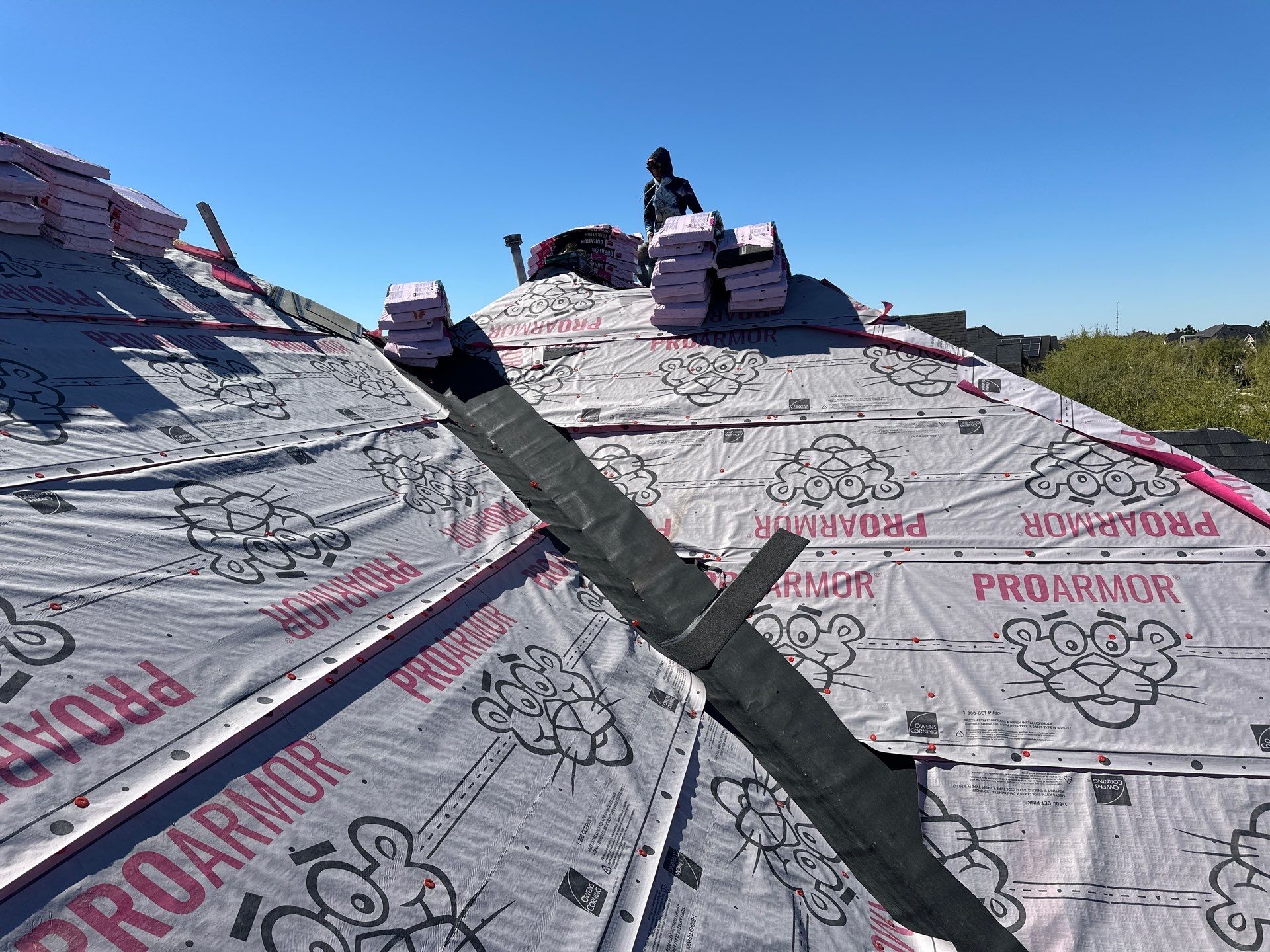 Project in Fulshear by Motion Roofing