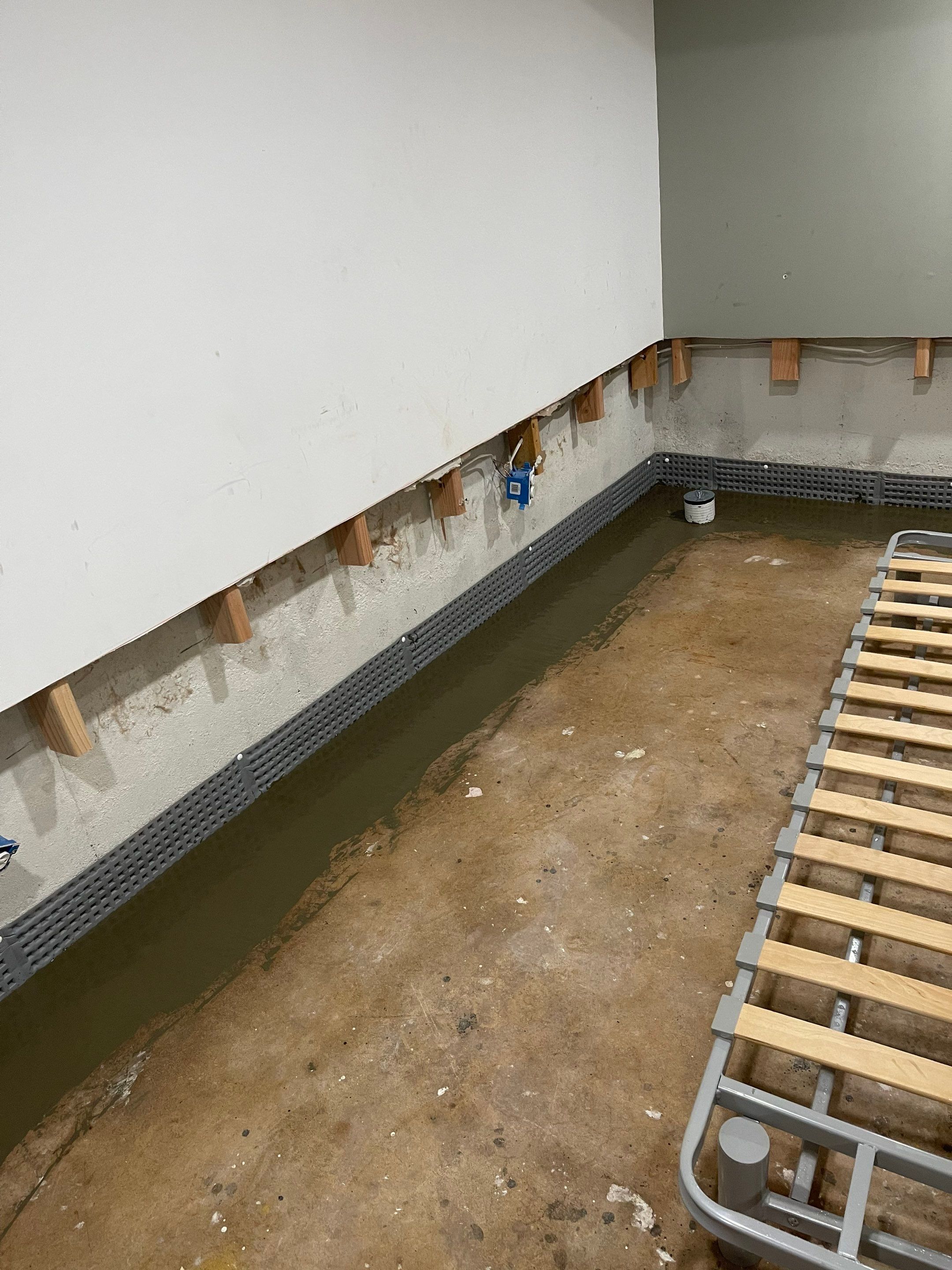 Interior French Drain in Somerset, NJ by Pure Service Pro, LLC 