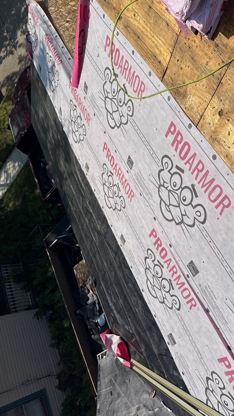 Roof Replacement using Owens Corning Onyx Black by 180 Contractors