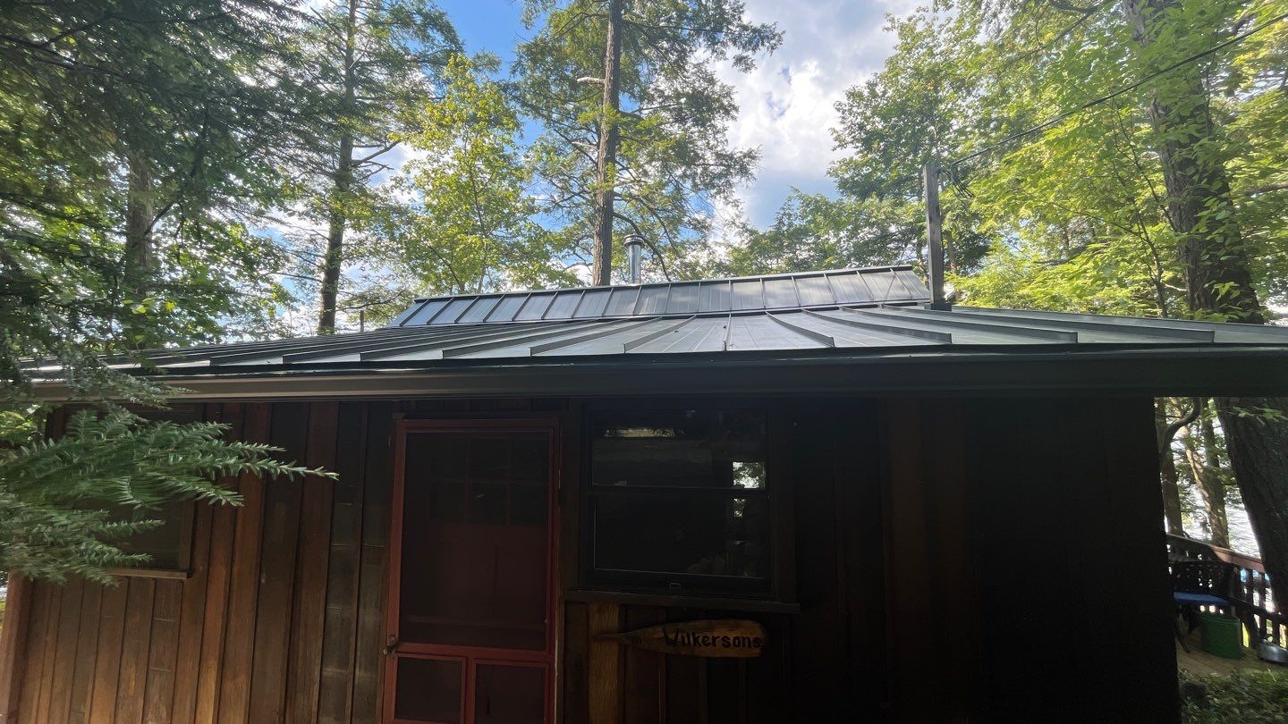 Standing Seam Metal Roof using Aluminum 032GA by CMNG LLC