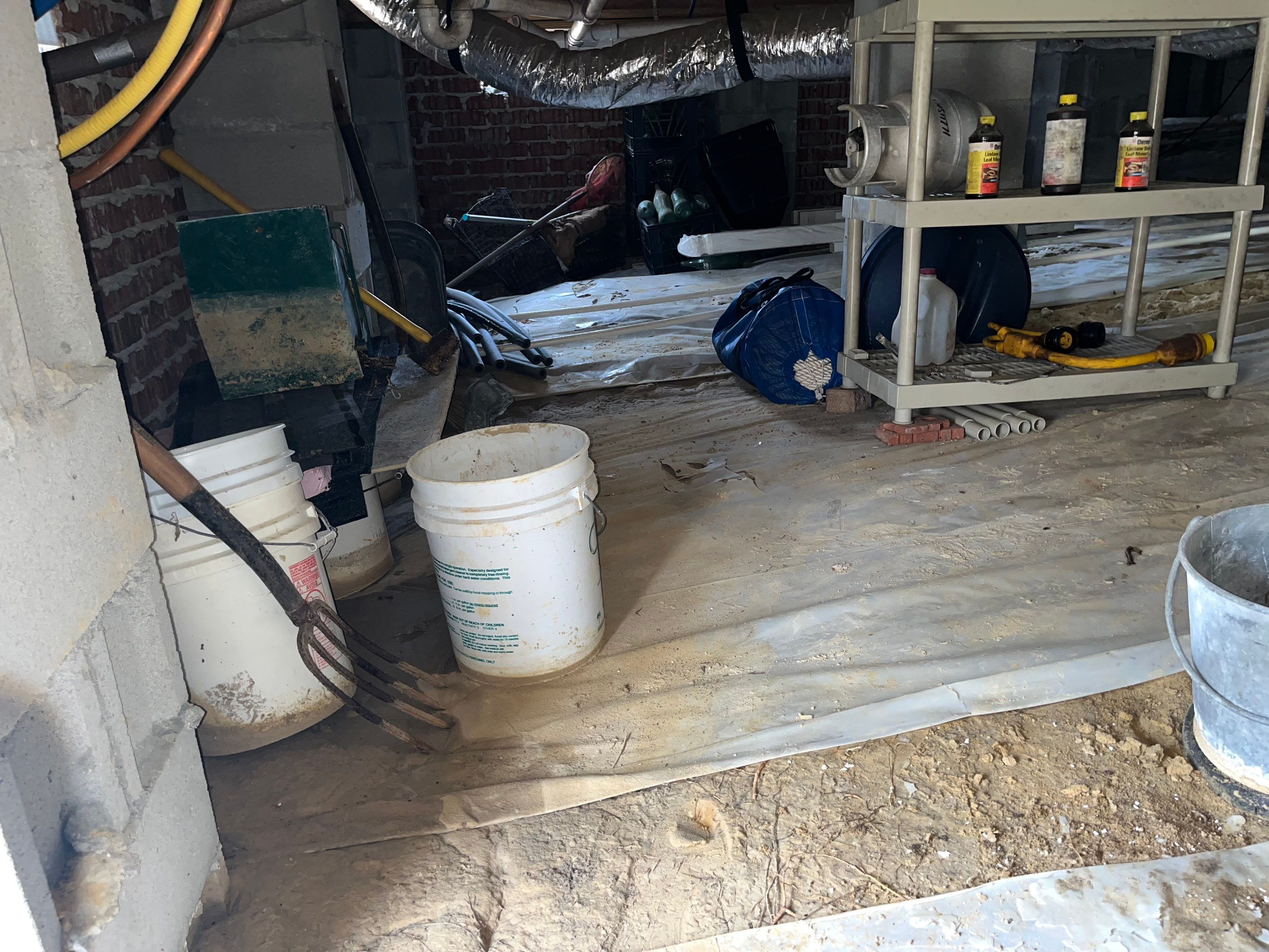 Impact Choice Encapsulation with French Drain, Mold Removal, and Crawlspace Door by Impact Crawlspace
