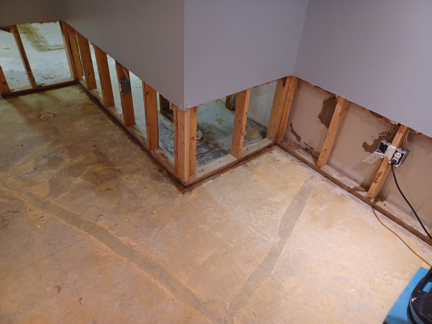 Project in West Bloomfield by EzDry Water Mitigation & Property Restoration