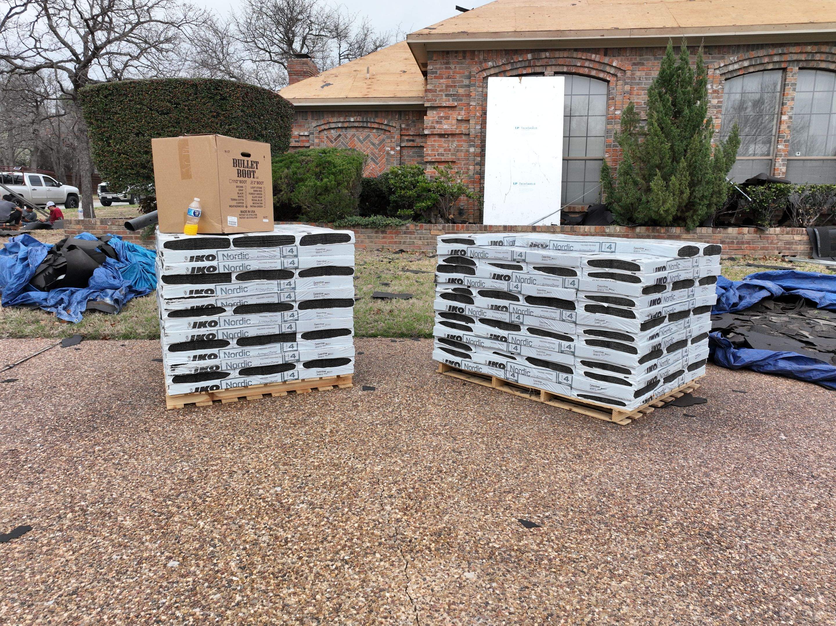 Residential Roofing Installation using Iko Nordic by Becker Roofing and Exteriors