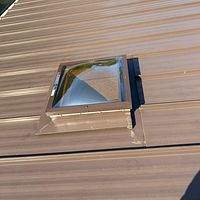 24ga 1.5" Mechanical Seam Mansard Brown  by Total Roofing System The Metal Roof Experts