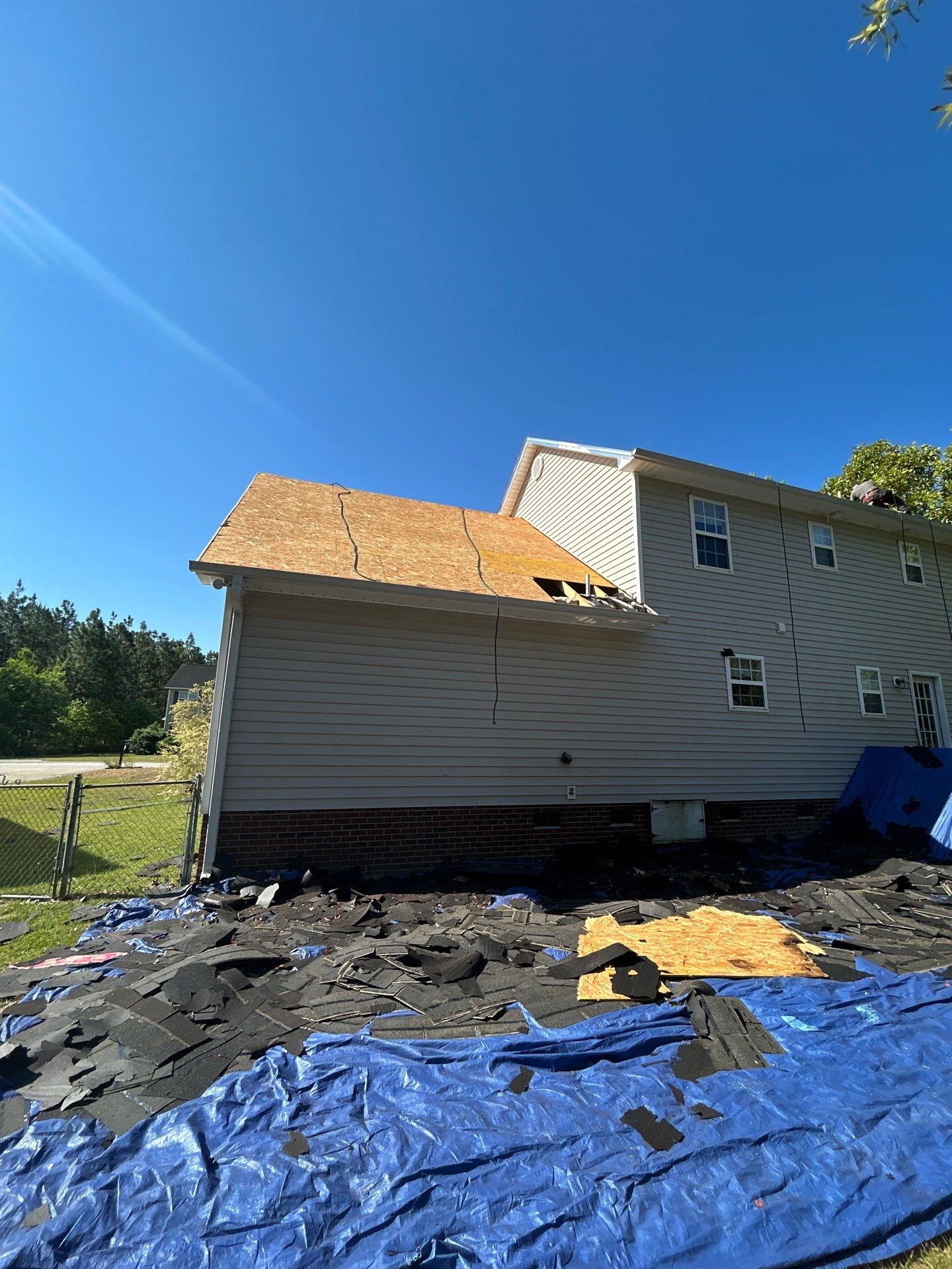 Residential Roofing Installation using Owens Corning by Karcher Roofing & Construction