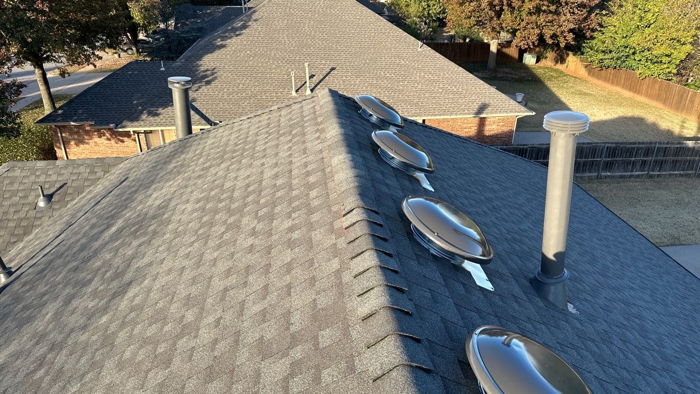 roof, vent replacement in Edmond by McCann's Roofing and Construction