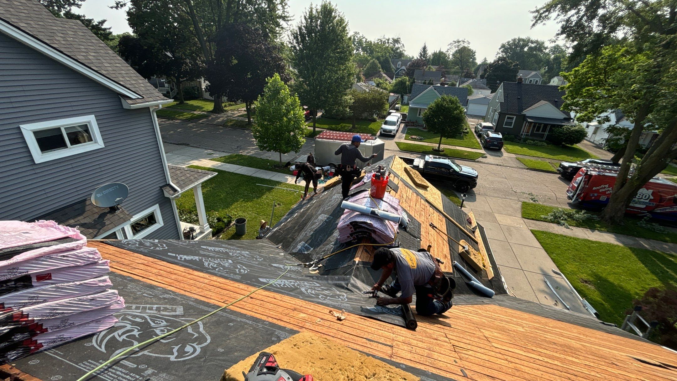 Roof Replacement using Owens Corning Duration by 180 Contractors