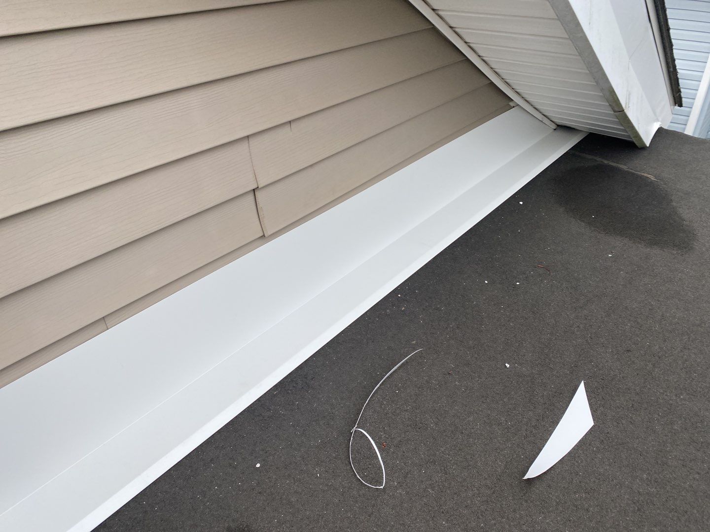 Siding Repair using Aluminum Flashing by A Plus Exterior