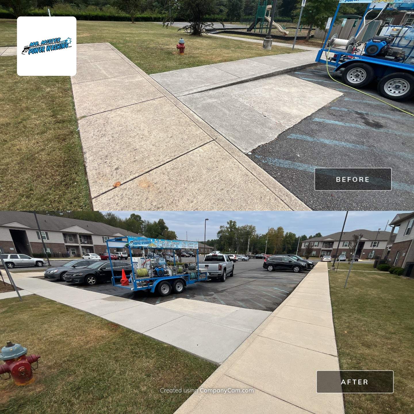 Legacy Hill Apartment Complex by Mr. Mister Power Washing