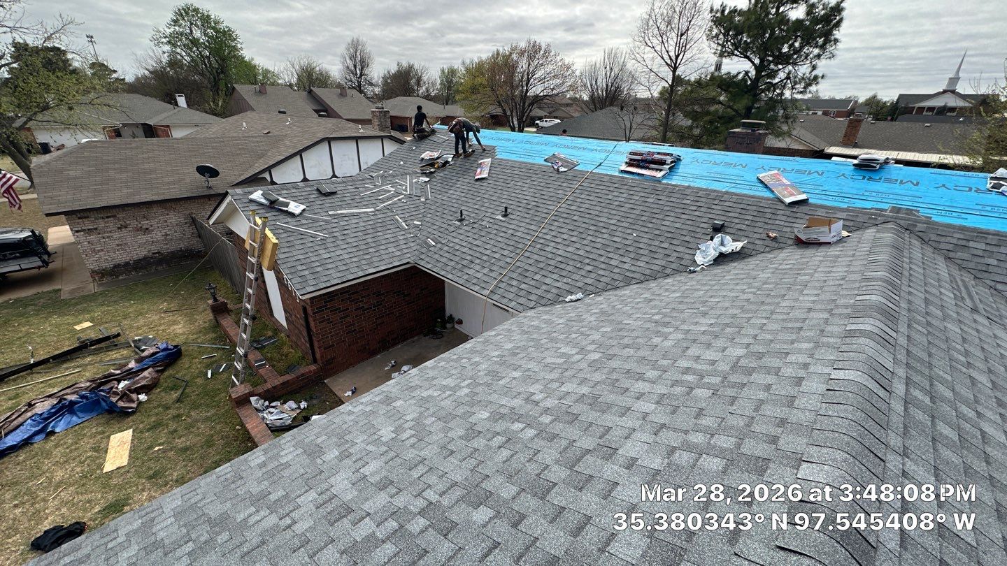 Project in Oklahoma City by Icon Roofing And Construction