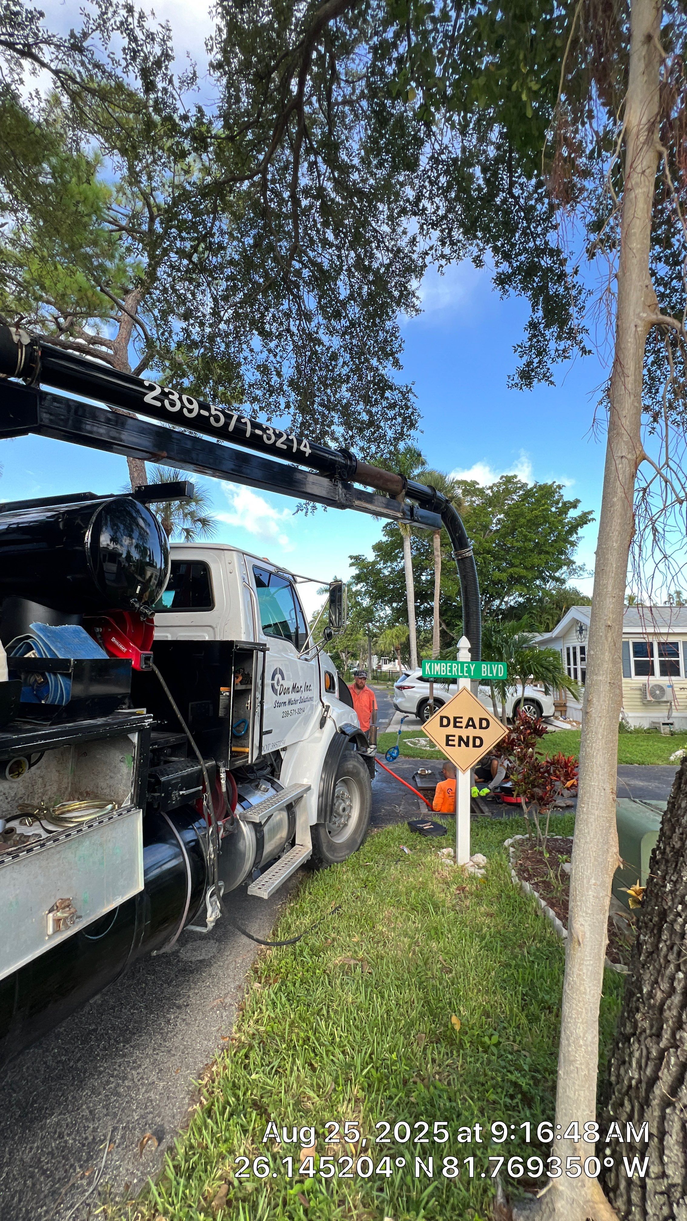 Naples RV Resort Stormwater System Maintenance  by Don Mar, Inc. Storm Water Solutions