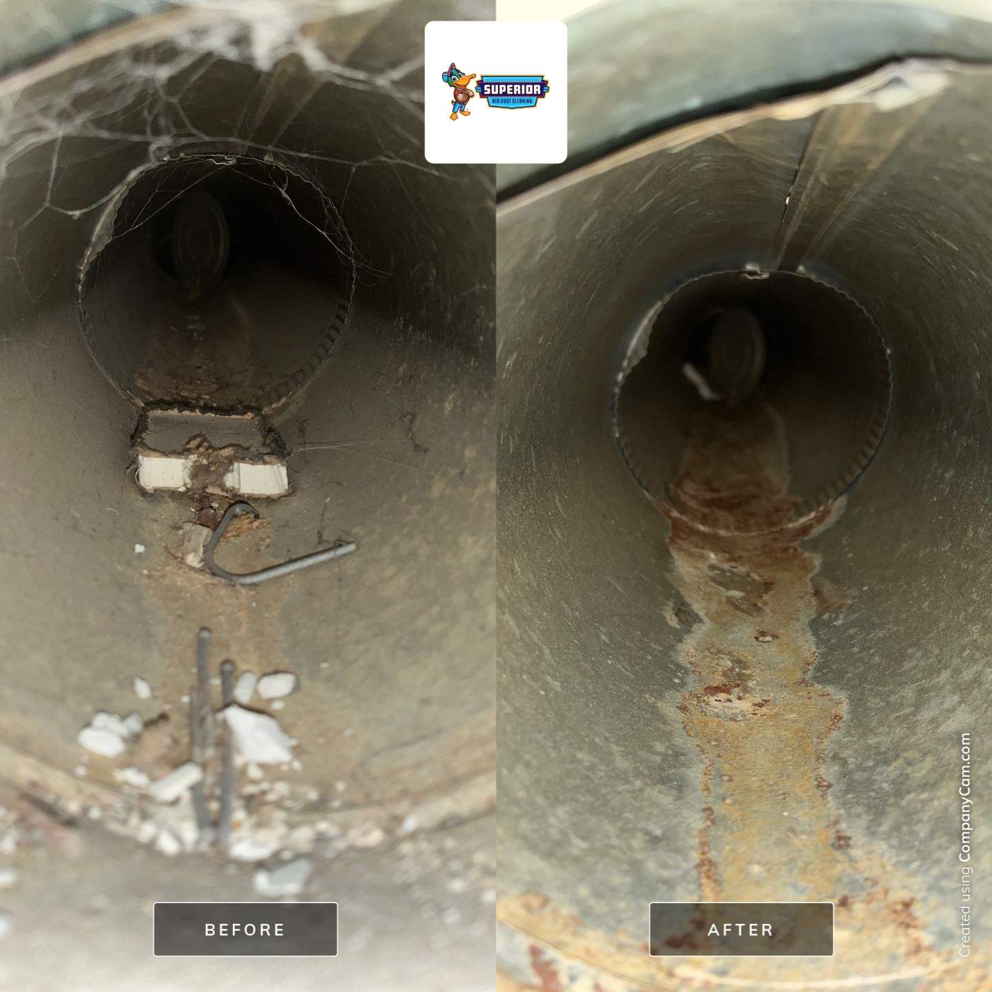 Air Duct Cleaning With a Vacuum Truck in Struthers, OH by Superior Air Duct Cleaning