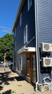 Gutter Installation using 5" K-Style Aluminum Gutter
