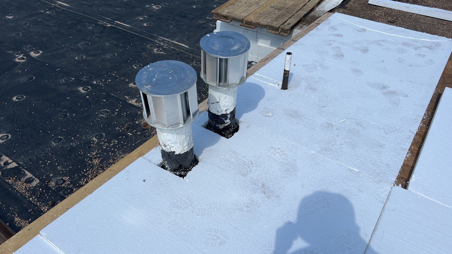 Commercial Roofing Installation using MuleHide EPDM .60 - BLACK by A to Z Roofing