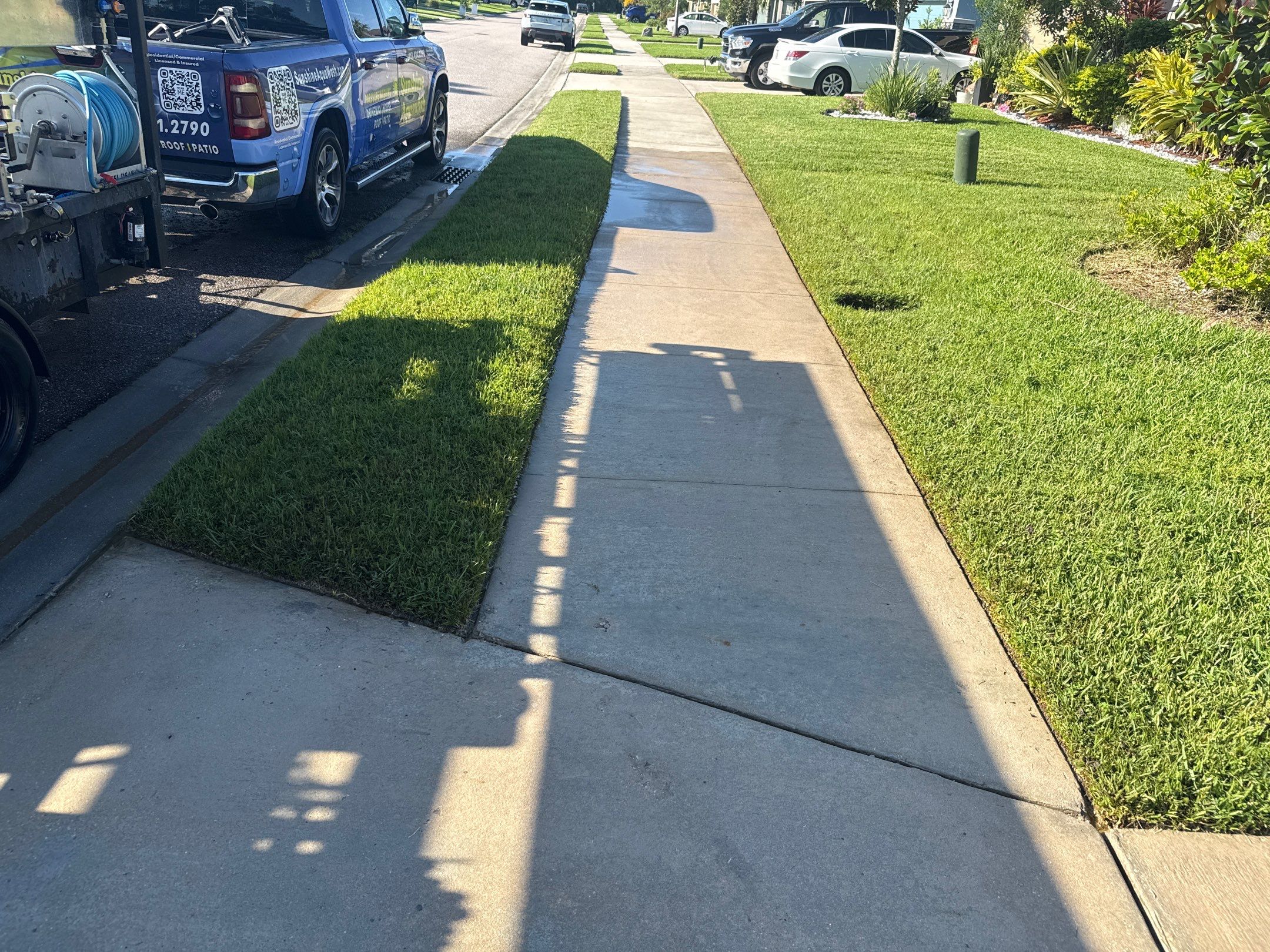 π‘ Safety and curb appeal go hand in hand! by Sunshine AquaWash