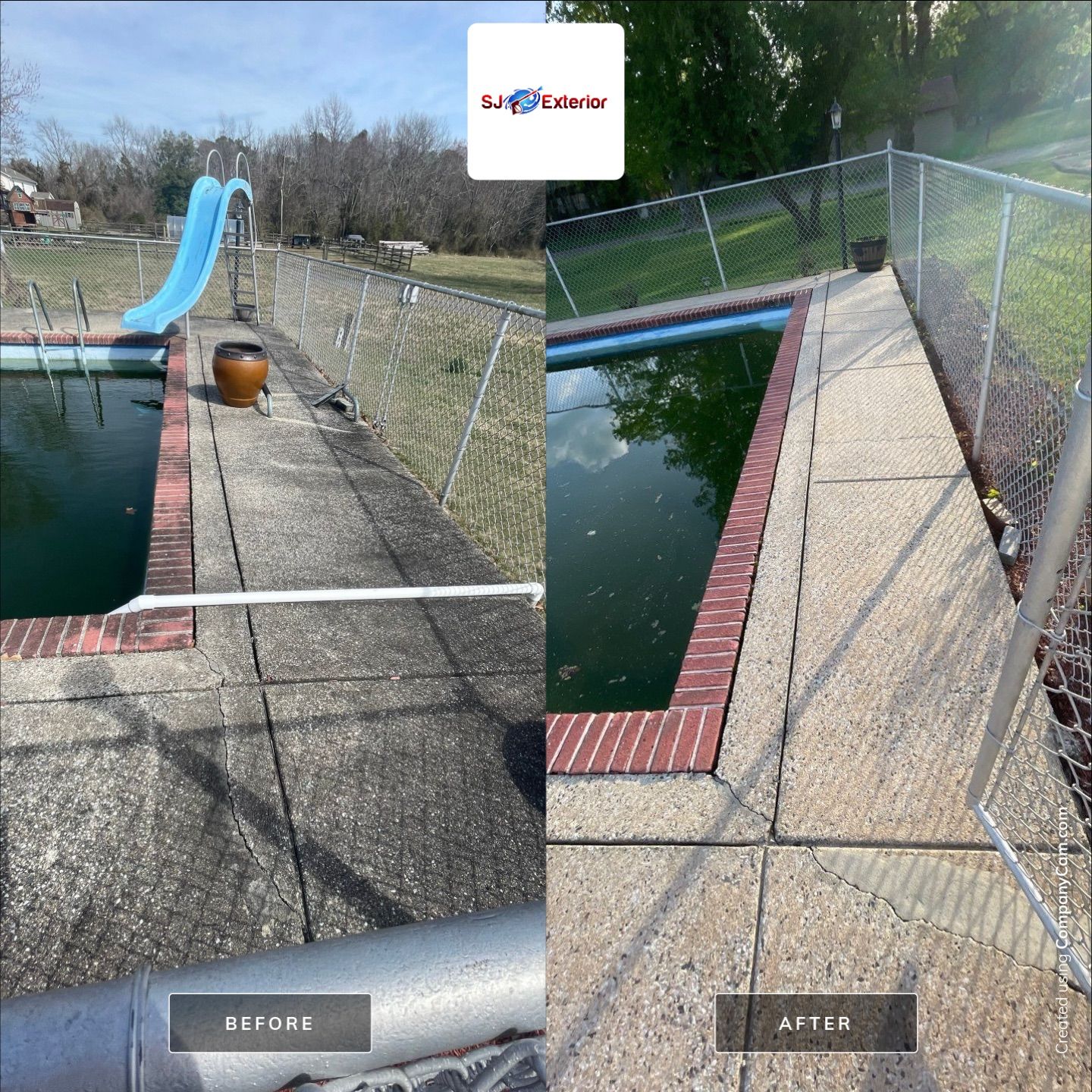 House, Pool & Rear Patio, Garage & Fence by SJ Exterior