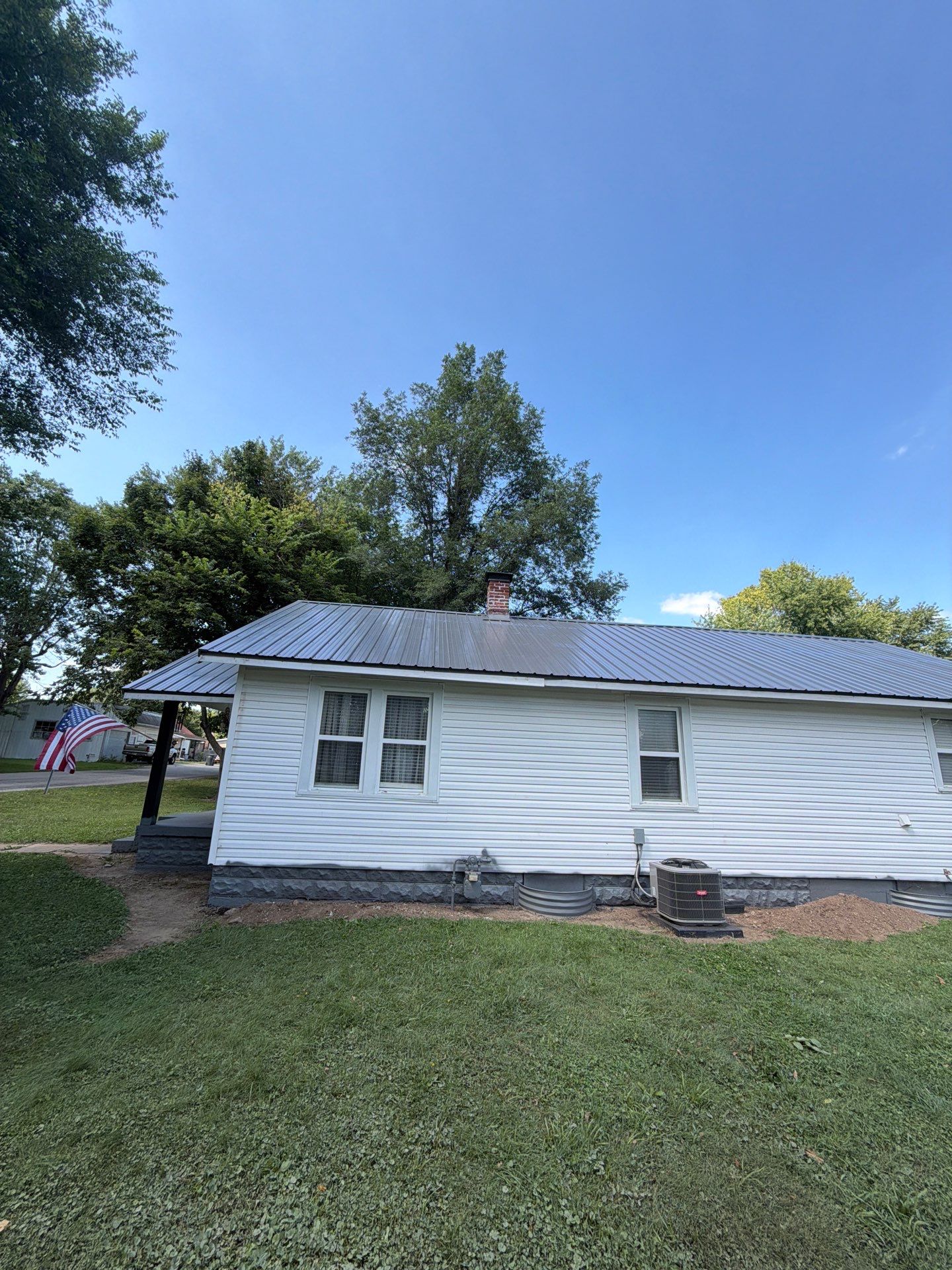 Classic Rib Metal Roofing - Charcoal by Hoel Roofing & Remodeling