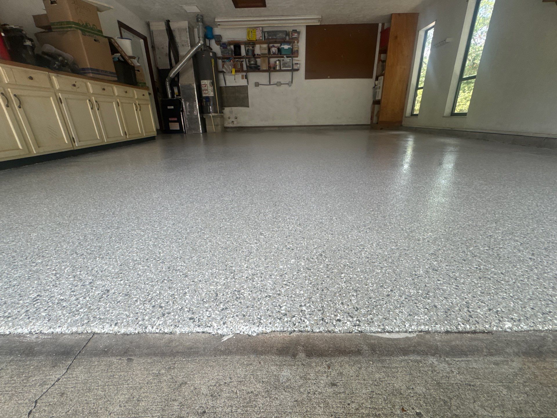 Garage Project in Gainesville, FL in Mount Everest by Cross Creek Concrete Coatings