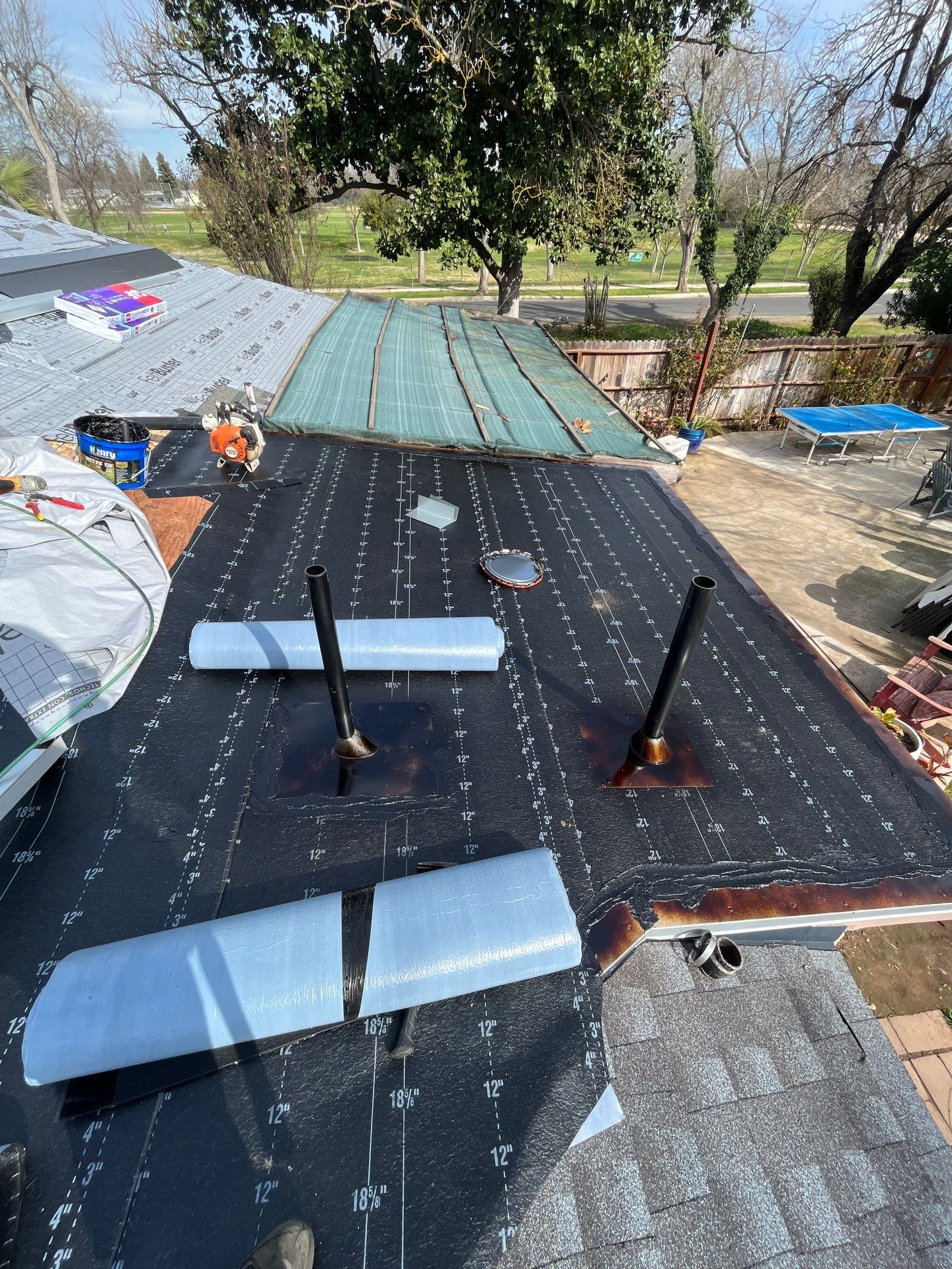 Roof Installation in Fresno CA by Grandmark Service Company