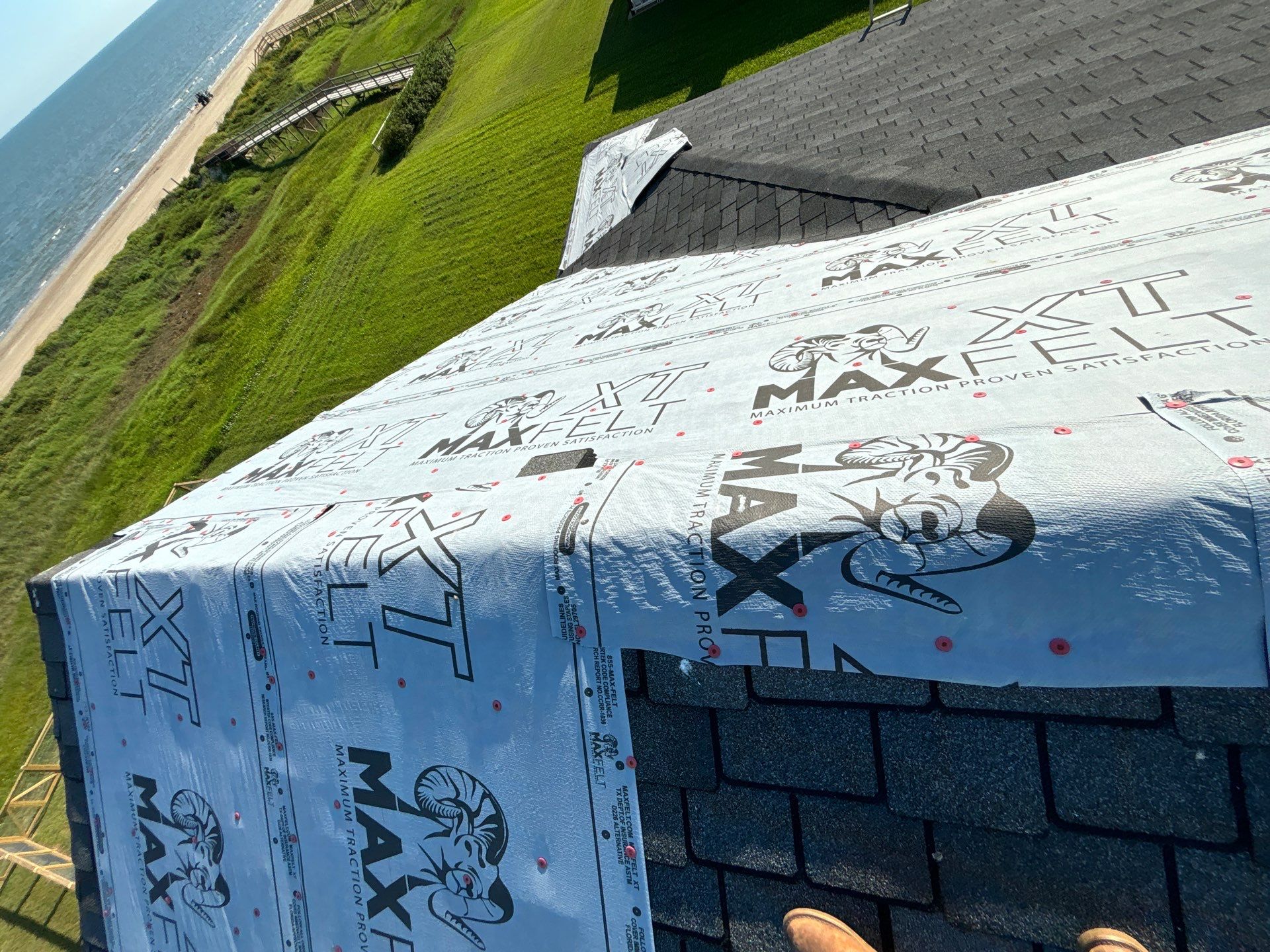 Residential Roofing Repair using Owen's Corning Duration (Lifetime) Shingles by Roof Repair Company
