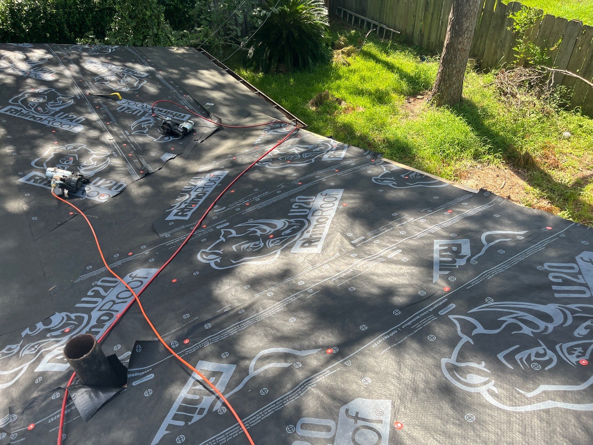 Residential Roofing Installation using Owen's Corning Duration (Lifetime) Shingles by Roof Repair Company