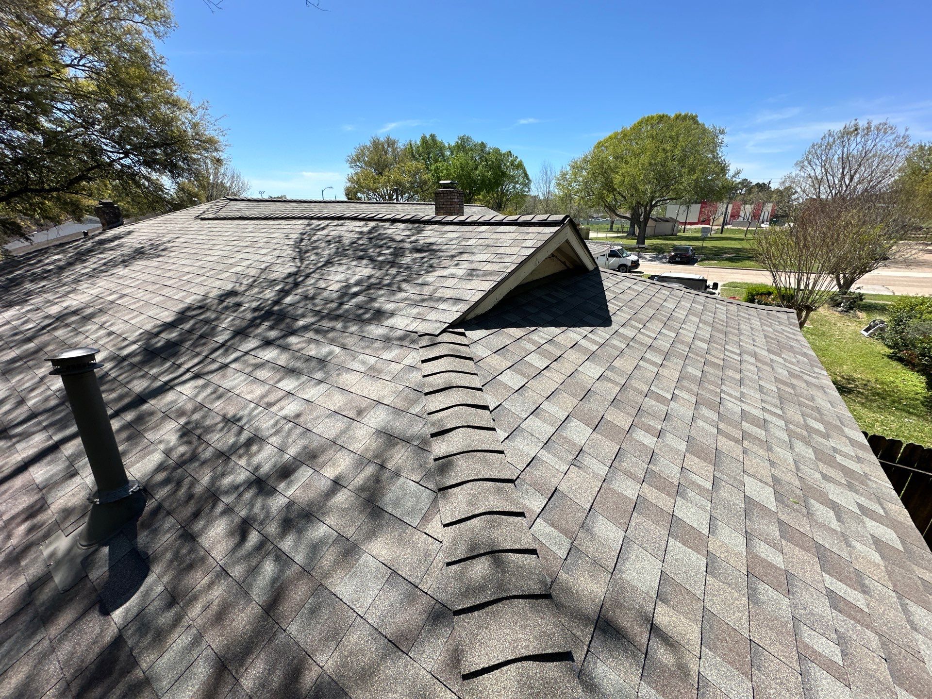 Project in Houston by Motion Roofing