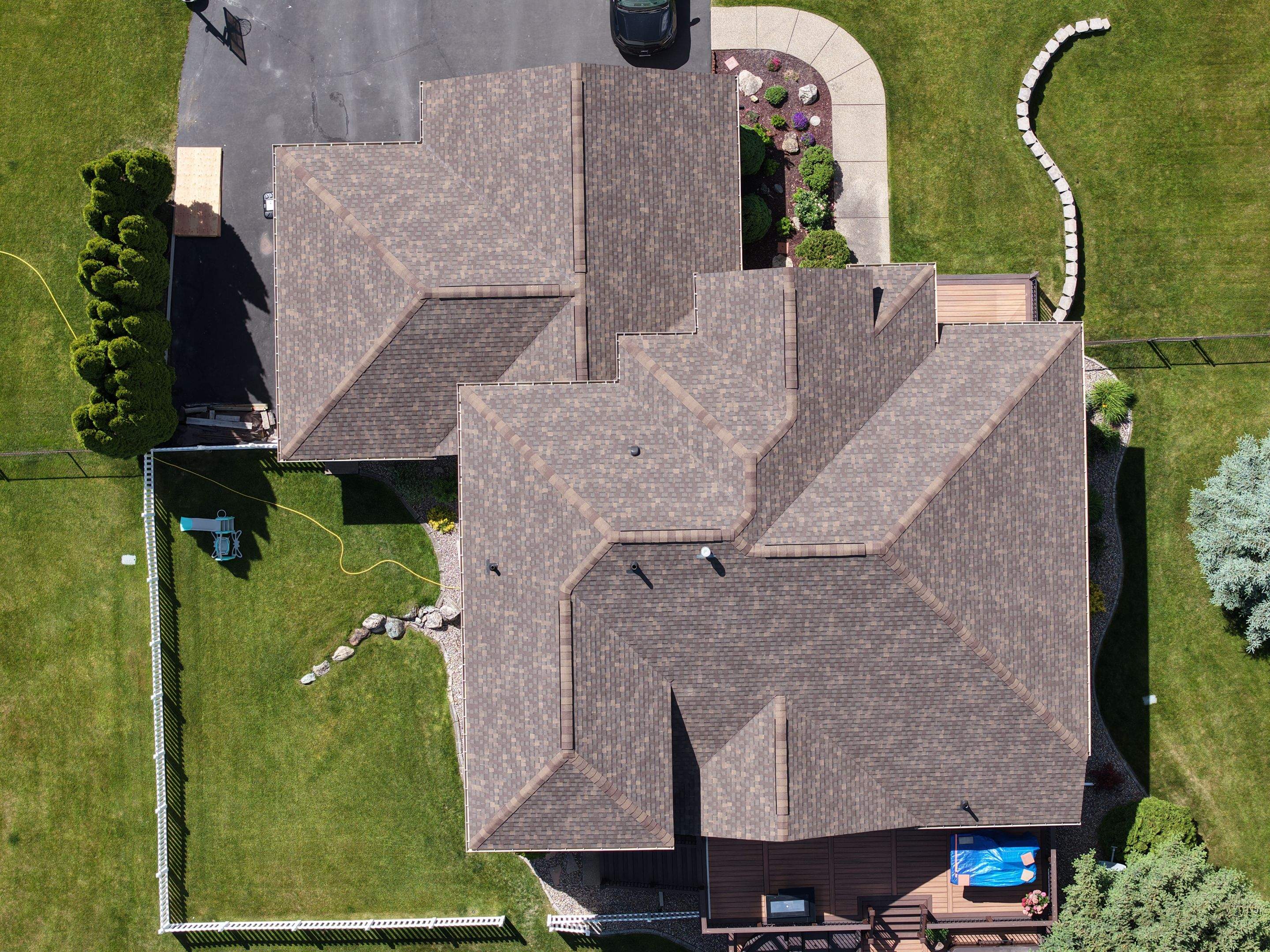 Roof Replacement using GAF Timberline HDZ - Chestnut Valley by Montana Roofing Solutions