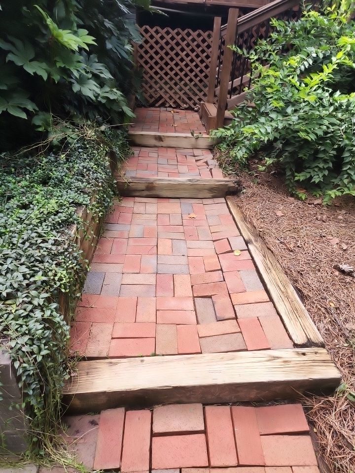 concrete Clean using cleaner by G&H Home Tech Pros LLC