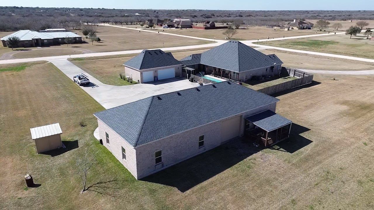 Residential Roofing Installation using GAF HDZ Barkwood by Lighthouse Roofing