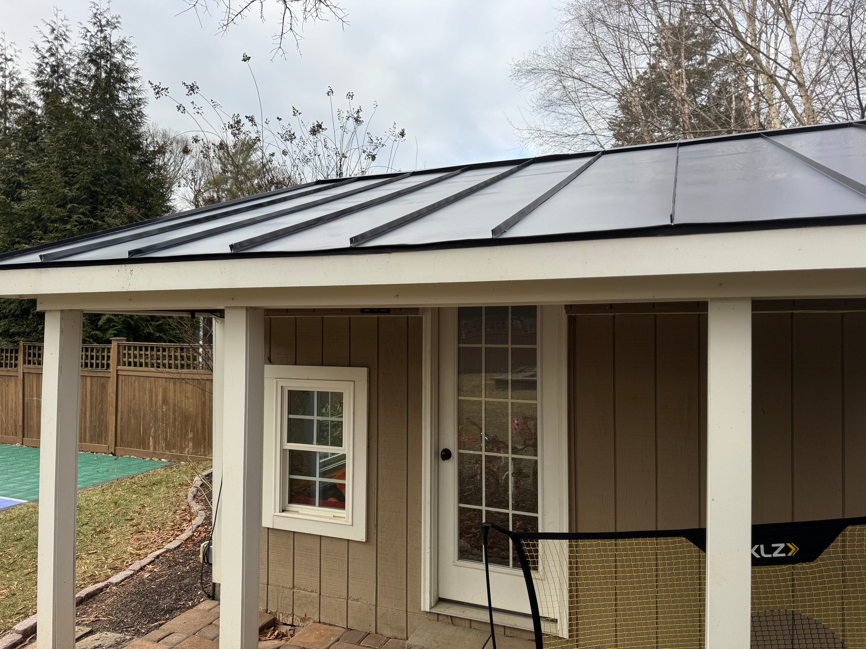 Storm Damage Restoration using CertainTeed Presidential Algae-Resistant Charcoal by USA Storm Roofing and Construction Group