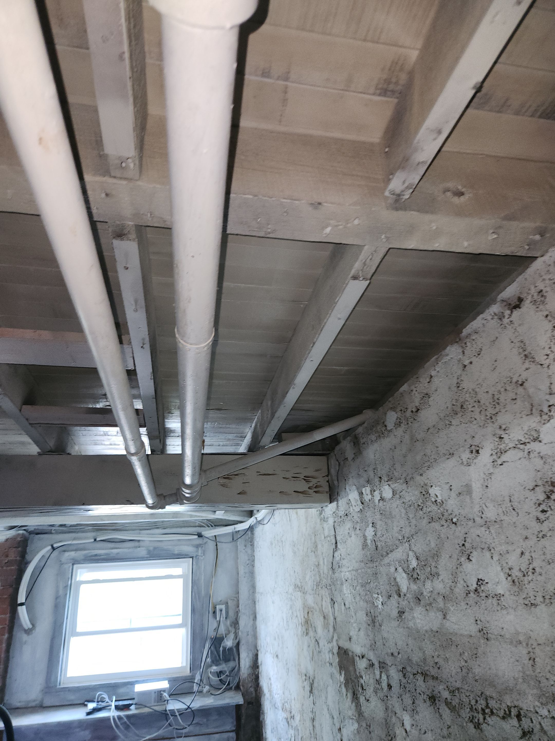 Interior French Drain & Mold Remediation in Mt Tabor NJ by Pure Service Pro, LLC 