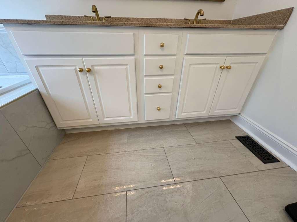 Bathroom renovation in Chesterfield by Alpha and Omega Pro Services