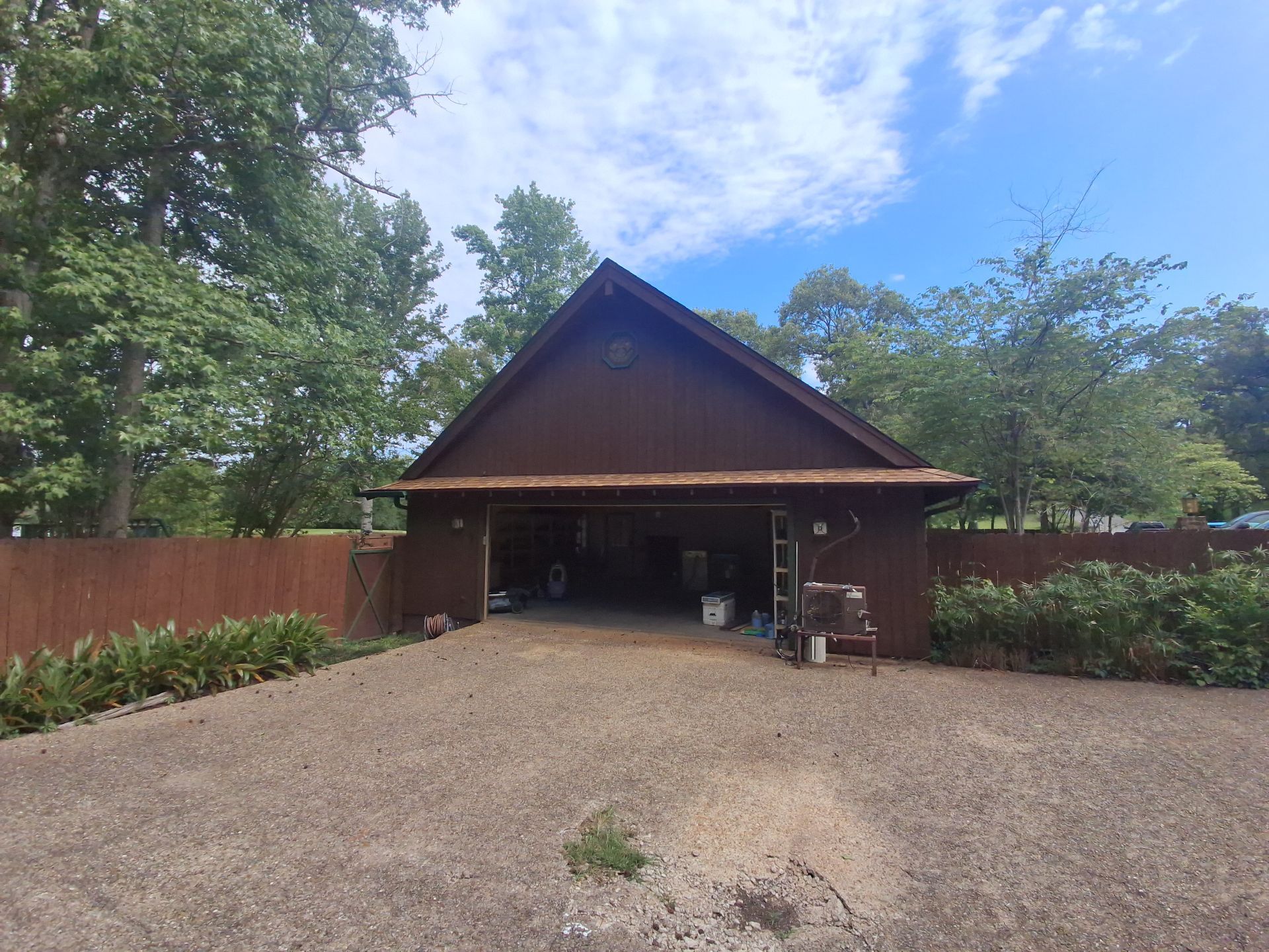 Careful Stain Work & Fresh Color on Unique Property Tyler, TX by Quality Coats Painting
