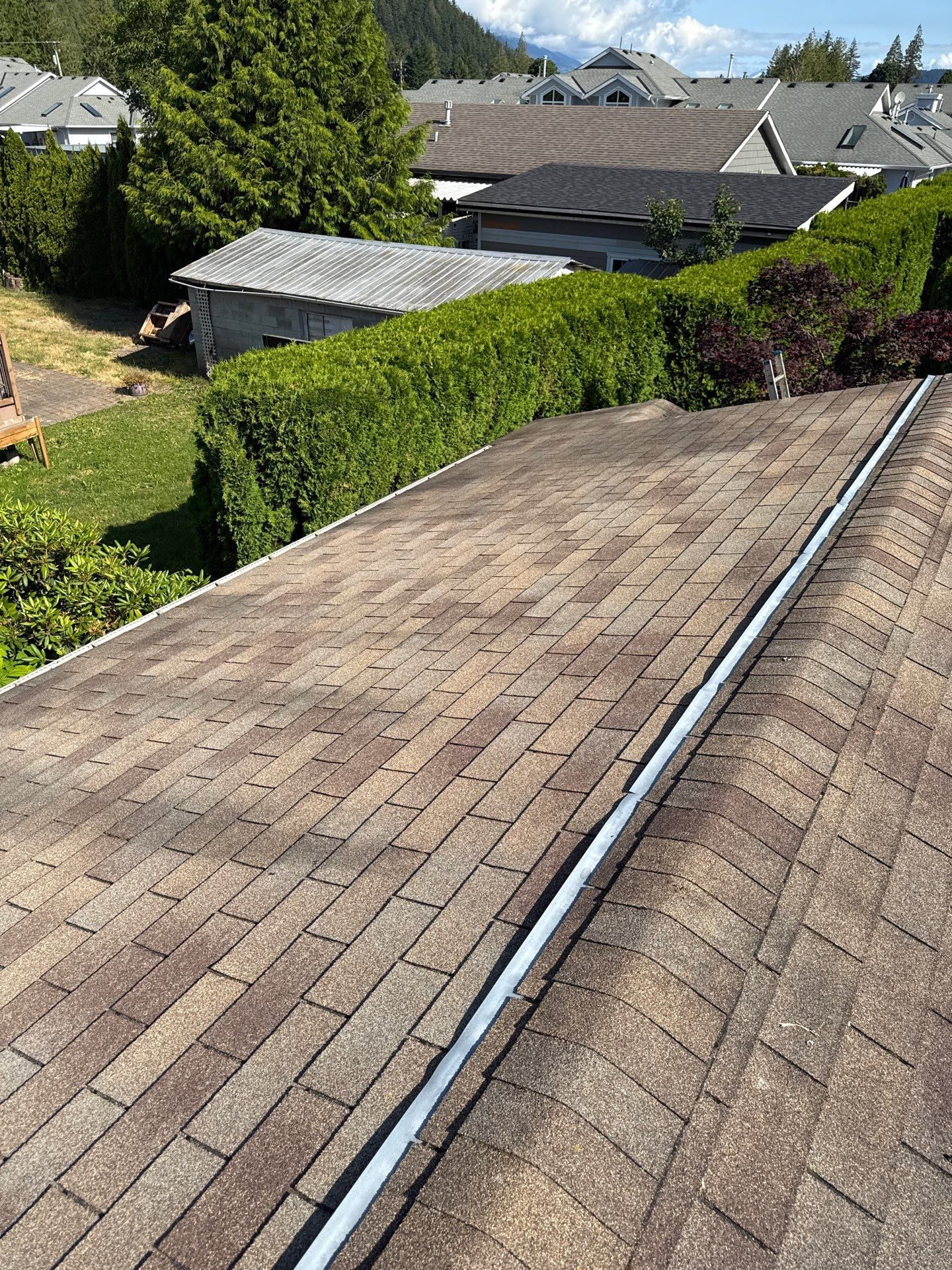 Residential Reroof Shingle - Barkwood by Top Notch Roofing Inc