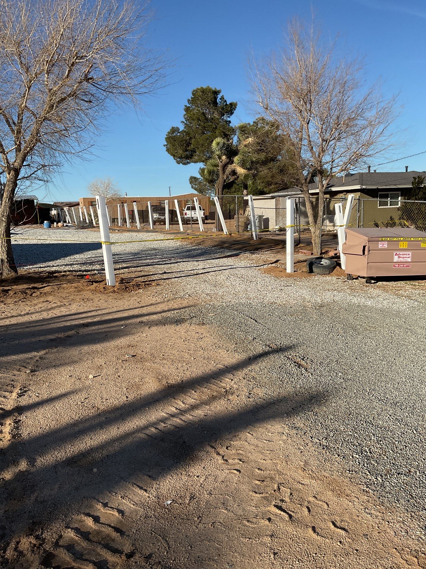Replacement of old chain link fence by Fence Guys Inc. 