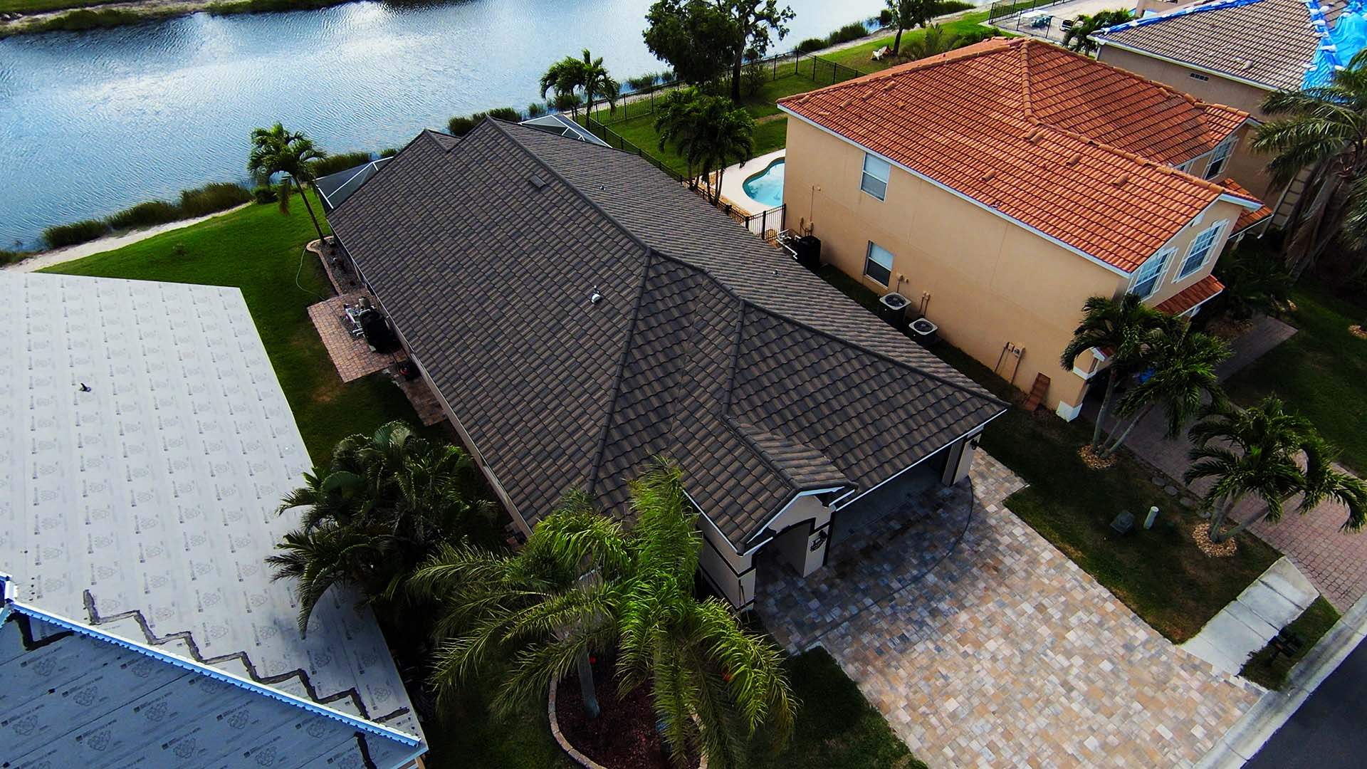 Residential Roofing Installation using Westlake (Boral) Stone Coated Steel by Four Peaks Roofing