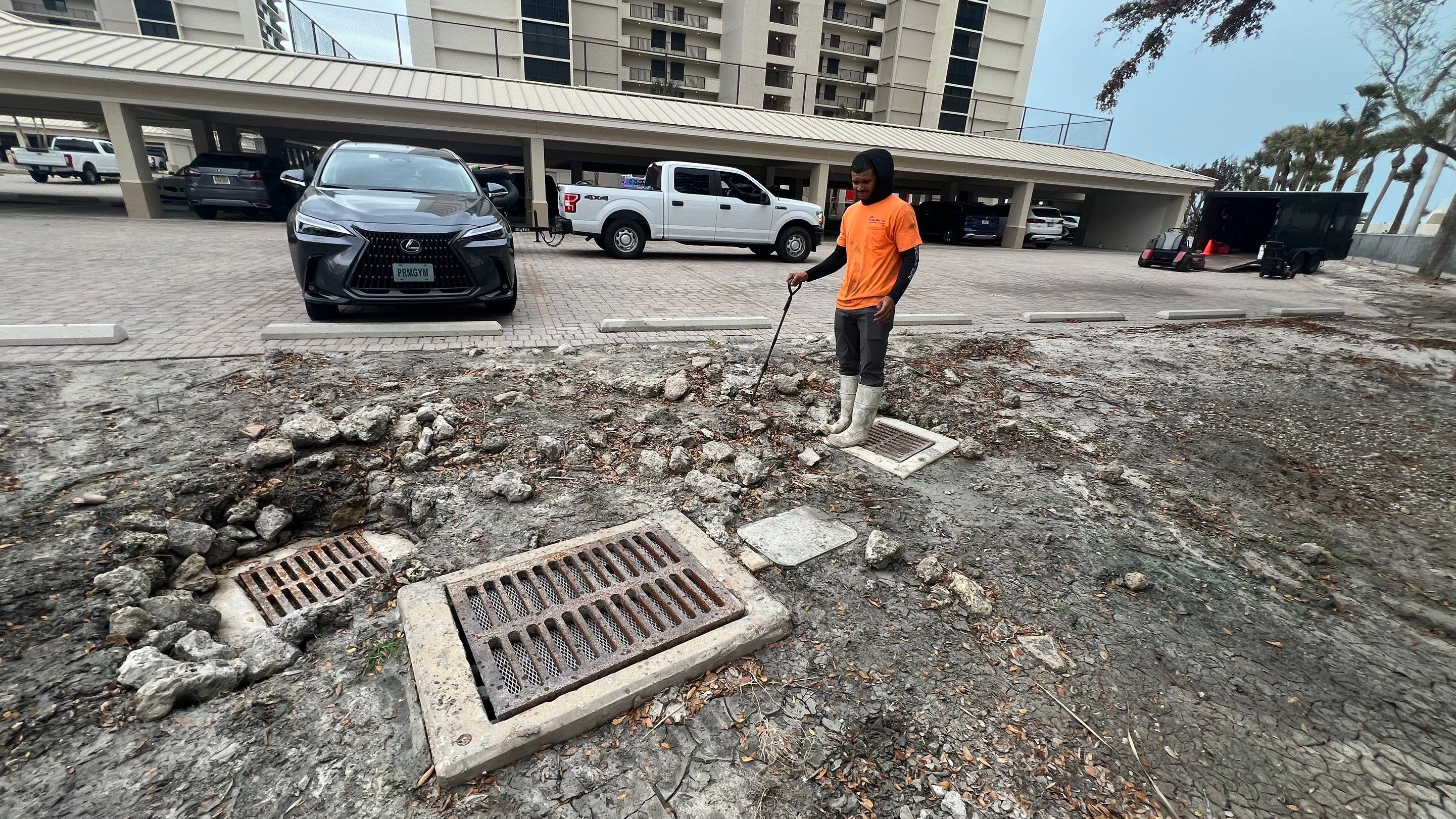 Condo Storm Water System Maintenance by APS Power & Water