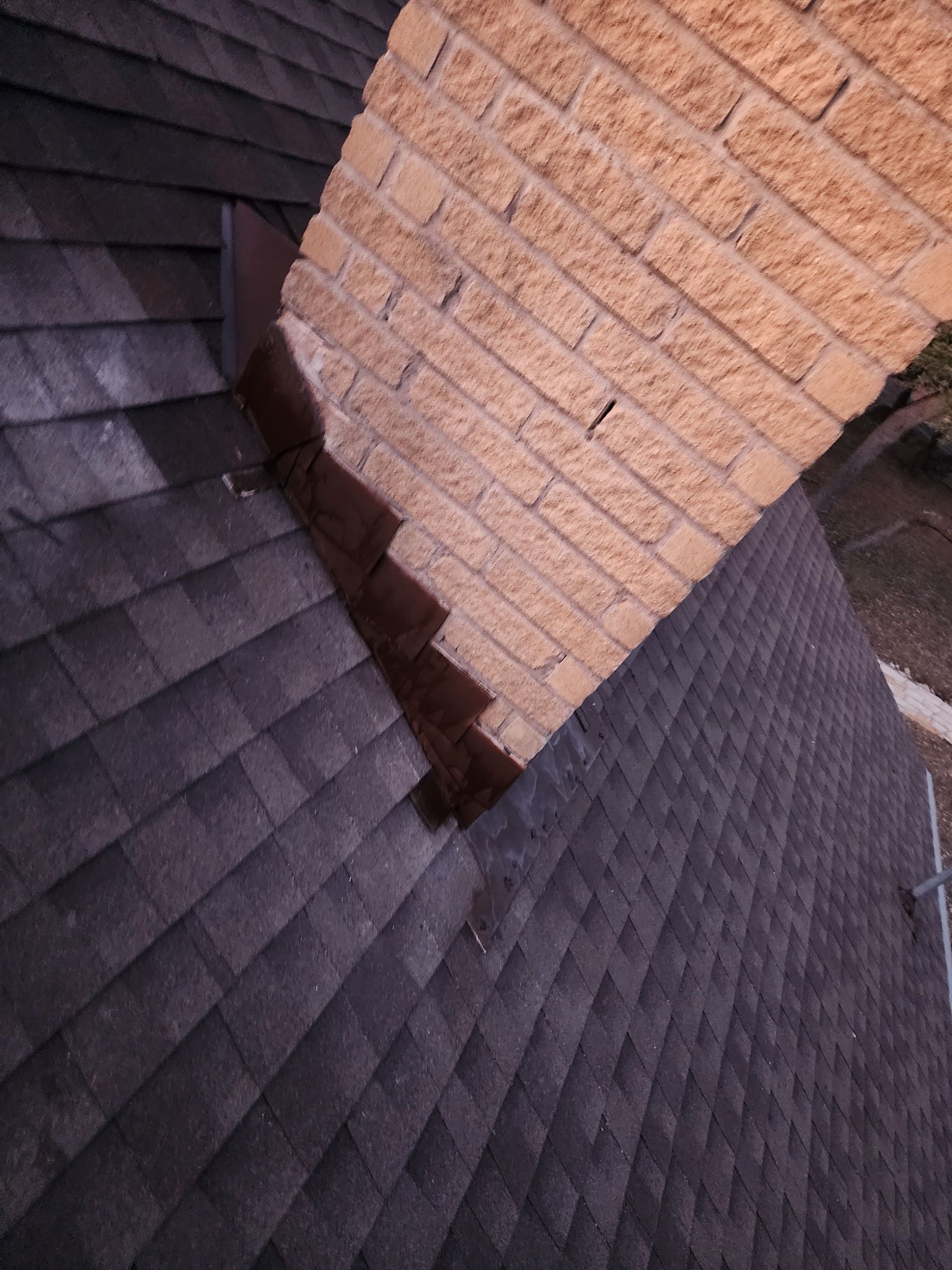 Structural and roof repairs with custom metal work by REPS Austin Area Roofer