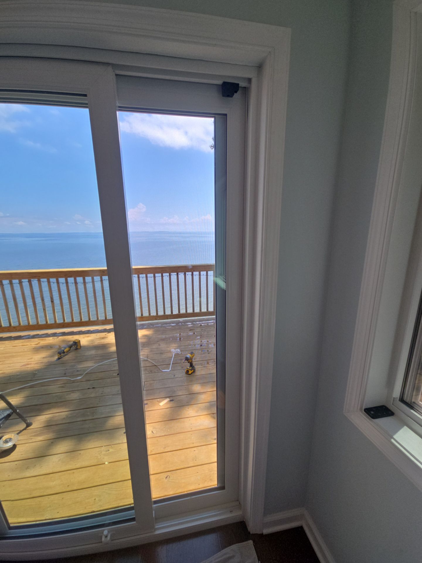 Sliding door with extra waterproofing by Window Depot of Annapolis