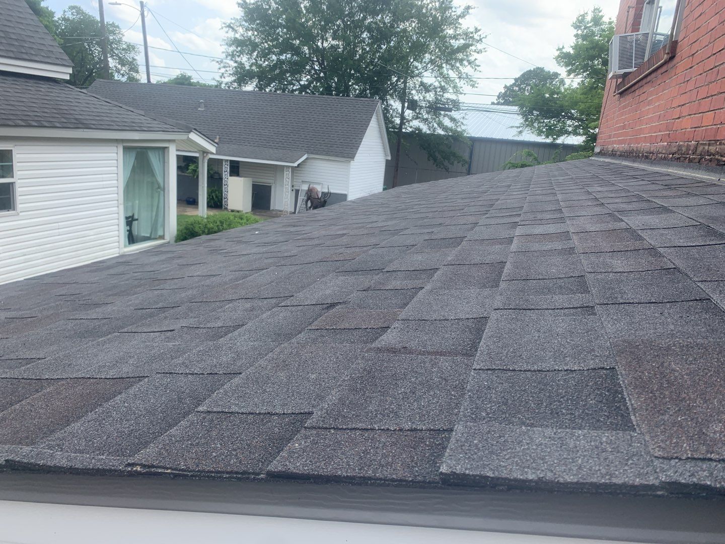 Commercial Roofing Installation using 50 mil PVC by Hostetler Roofing