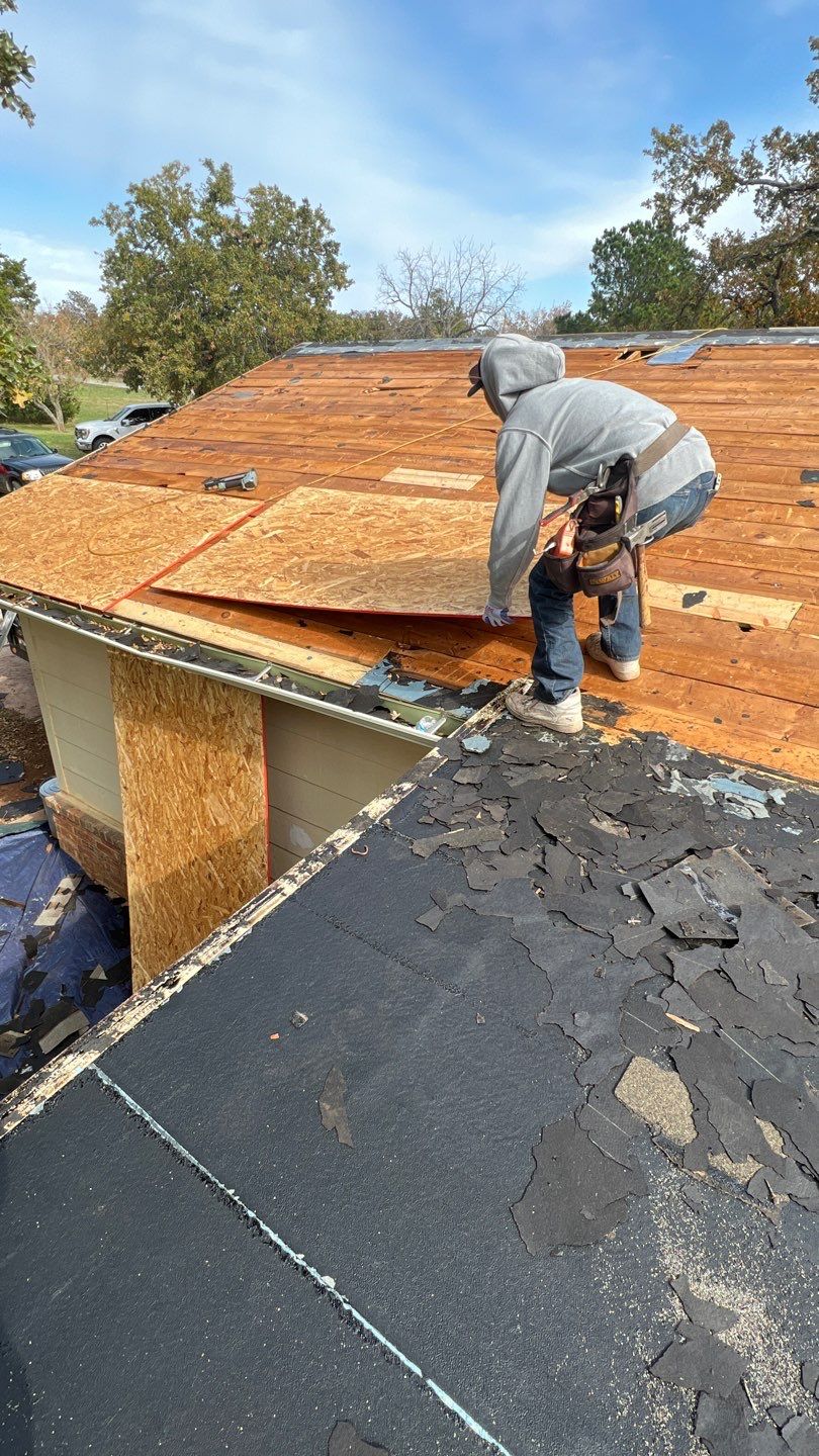 Residential Roofing Installation using GAF Natural Shadow  by A & H Roofing and Contracting