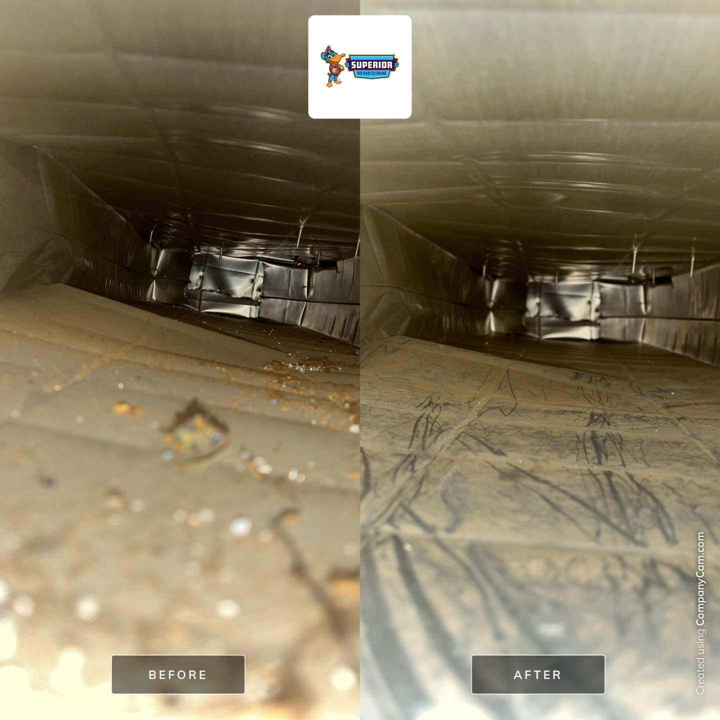 Air Duct Cleaning With a Vacuum Truck in Rochester, PA by Superior Air Duct Cleaning