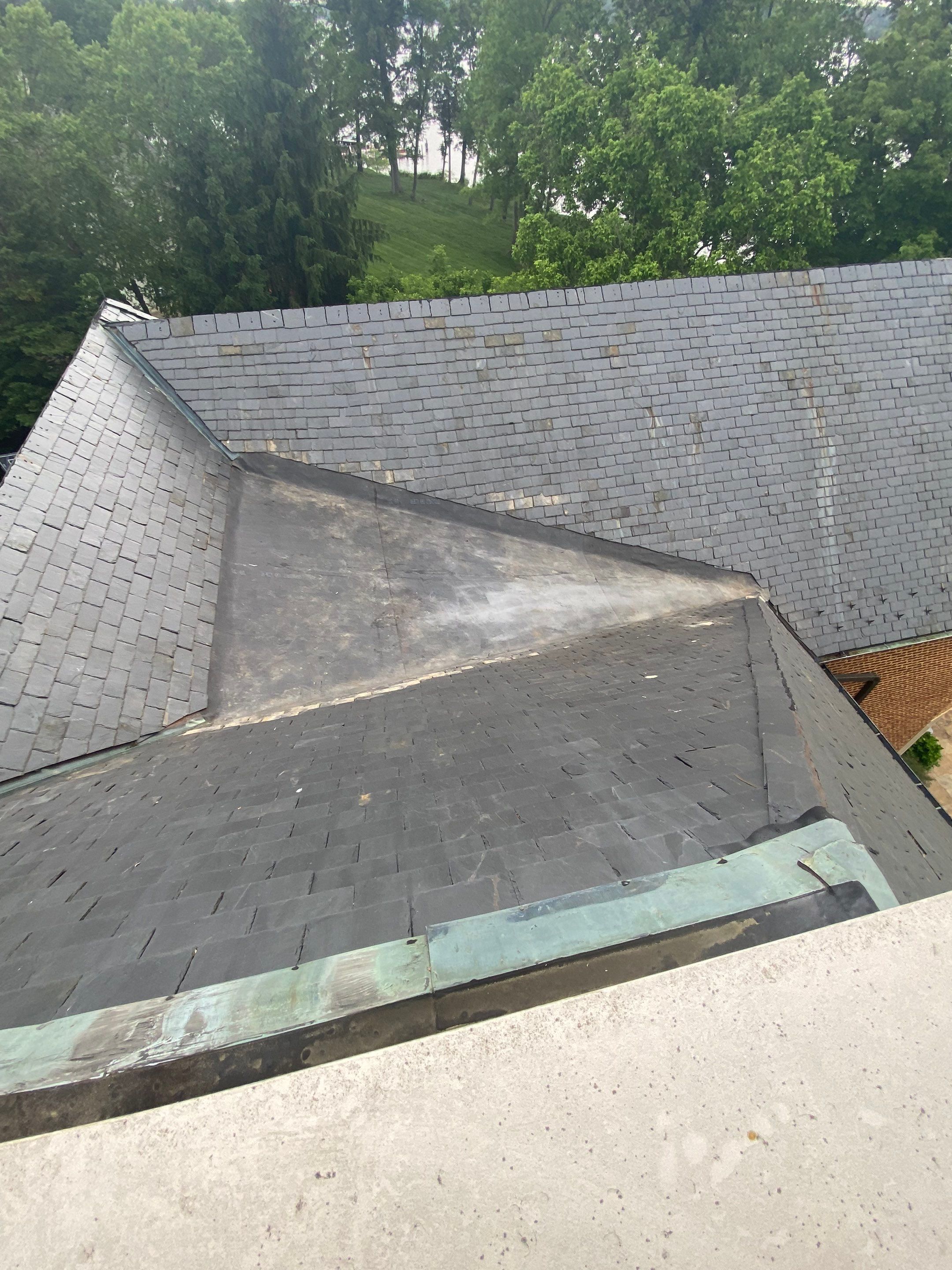 Lorton: EPDM Flat Roof with Partial Slate Replacement by RM Banning, Inc.