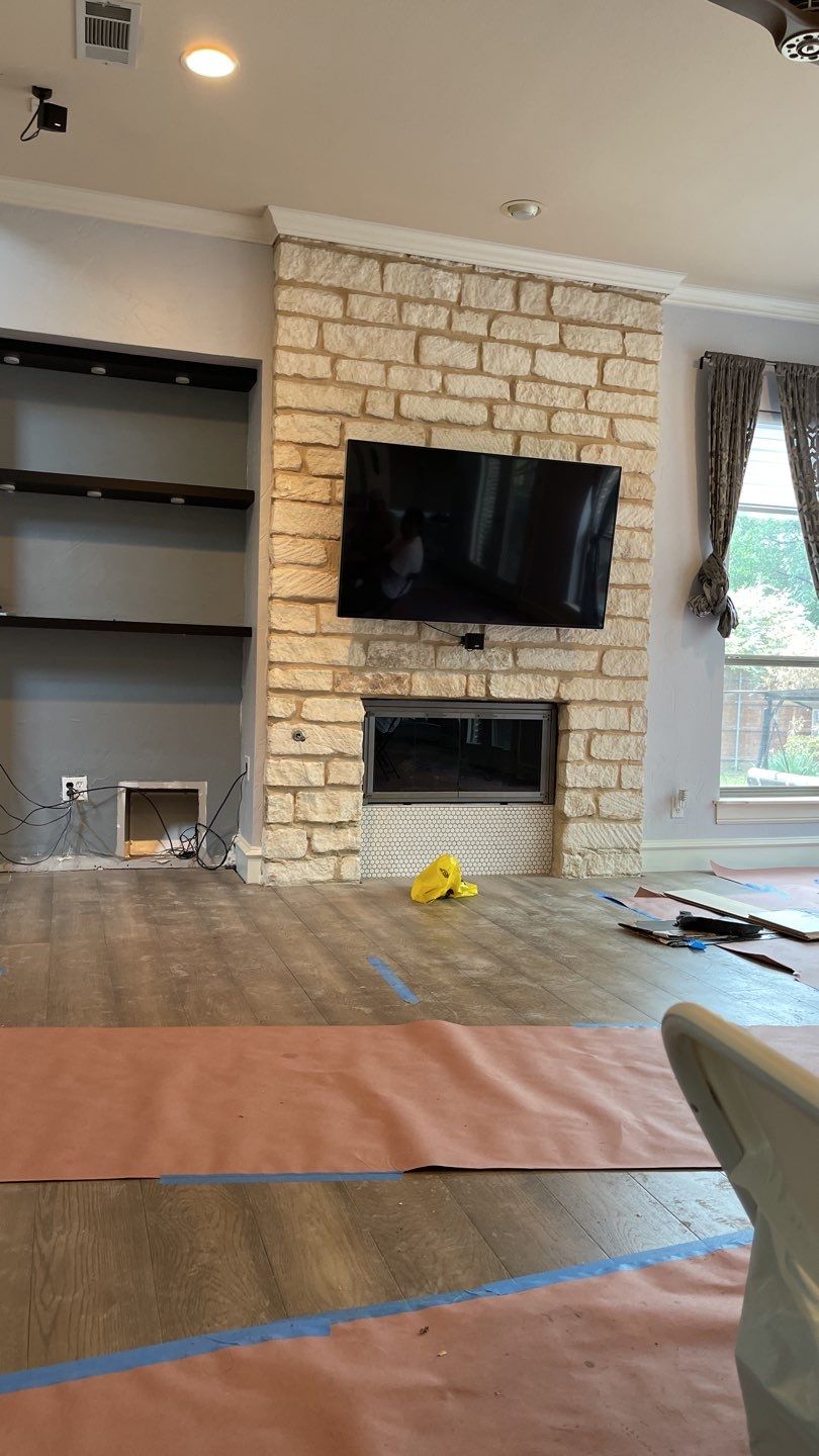 Major Flood from Pipe Burst at a Southlake Home - Full Remodel by First United Roofing & Construction