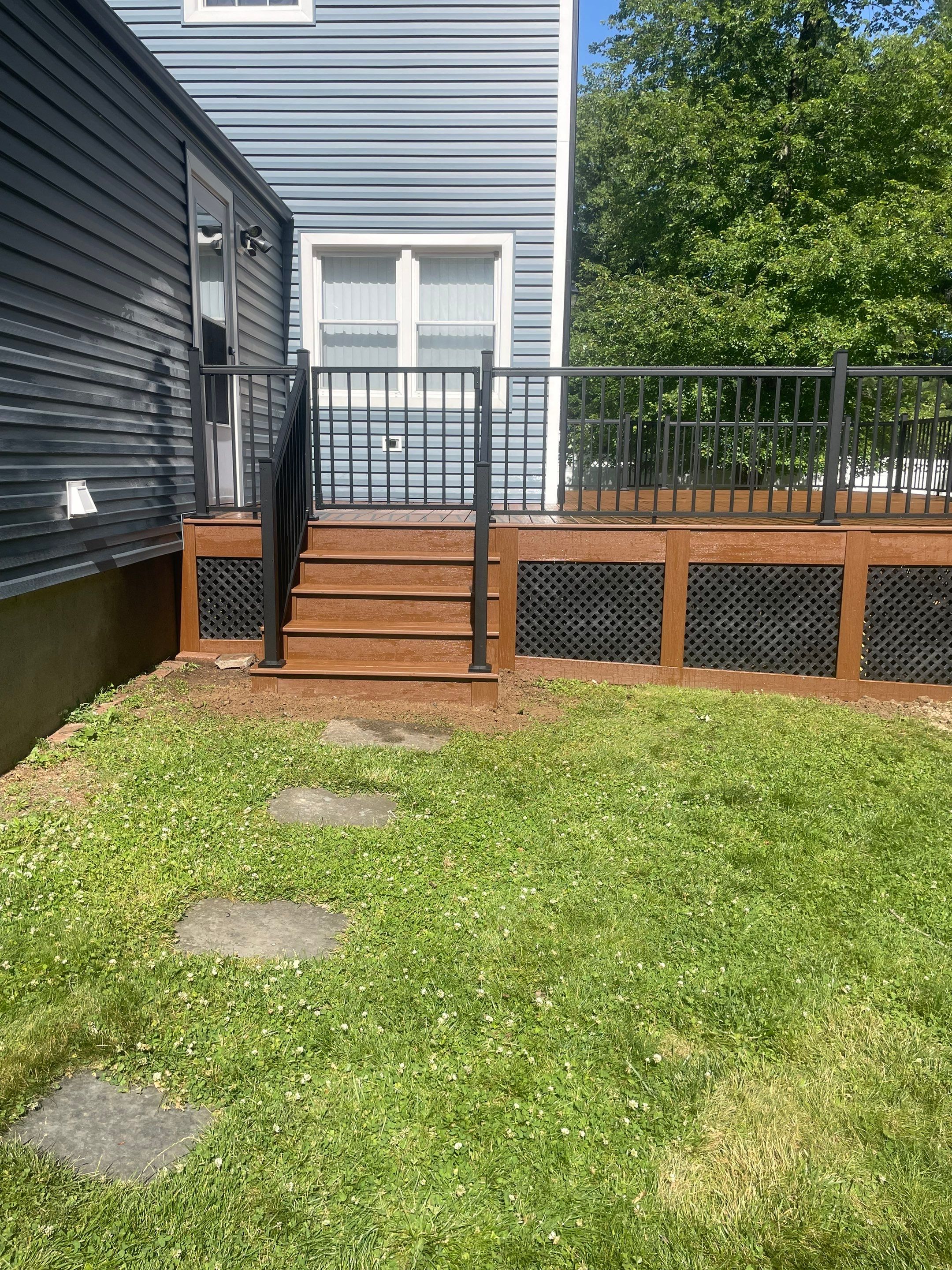 New deck in Morris Plains, New Jersey by deck guardian