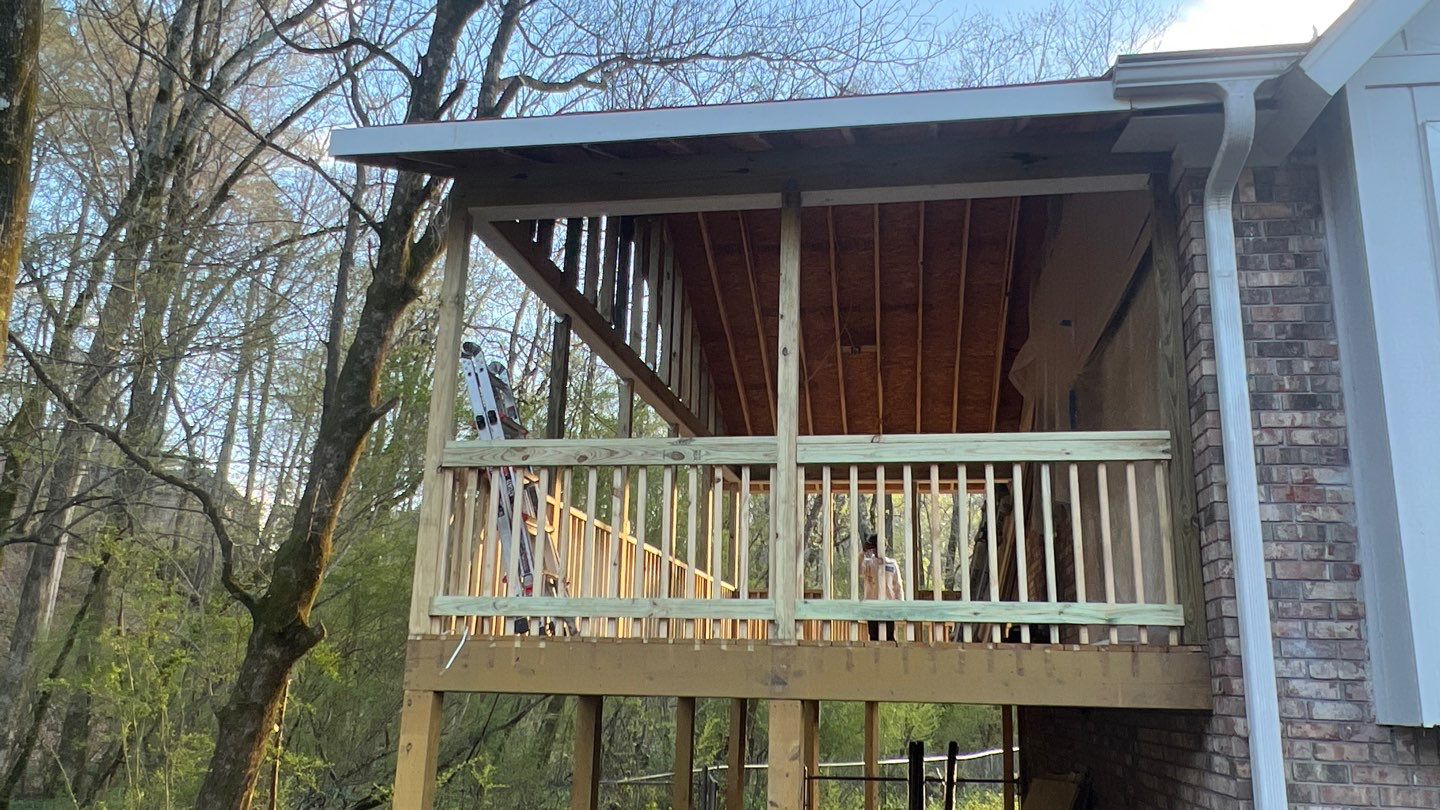 Mountain Brook - Covered Porch by Pillar and Pine