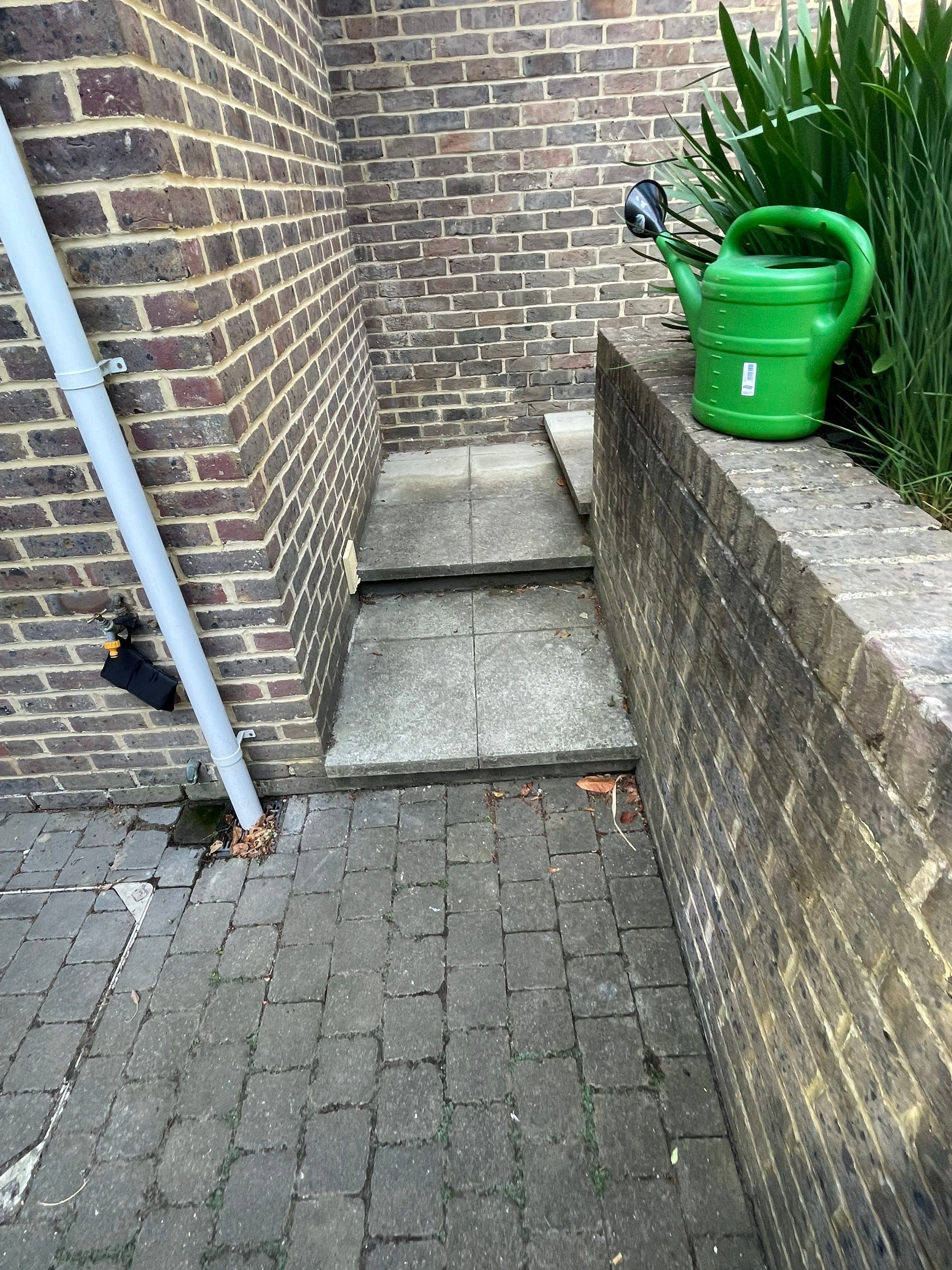 Patio Clean using honda 21 ltr/min by Ges Exterior Cleaning ltd