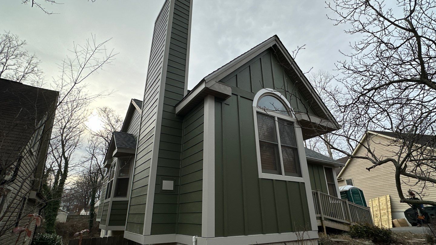 Siding Installation using JH Batten Smooth by ExteriorPros