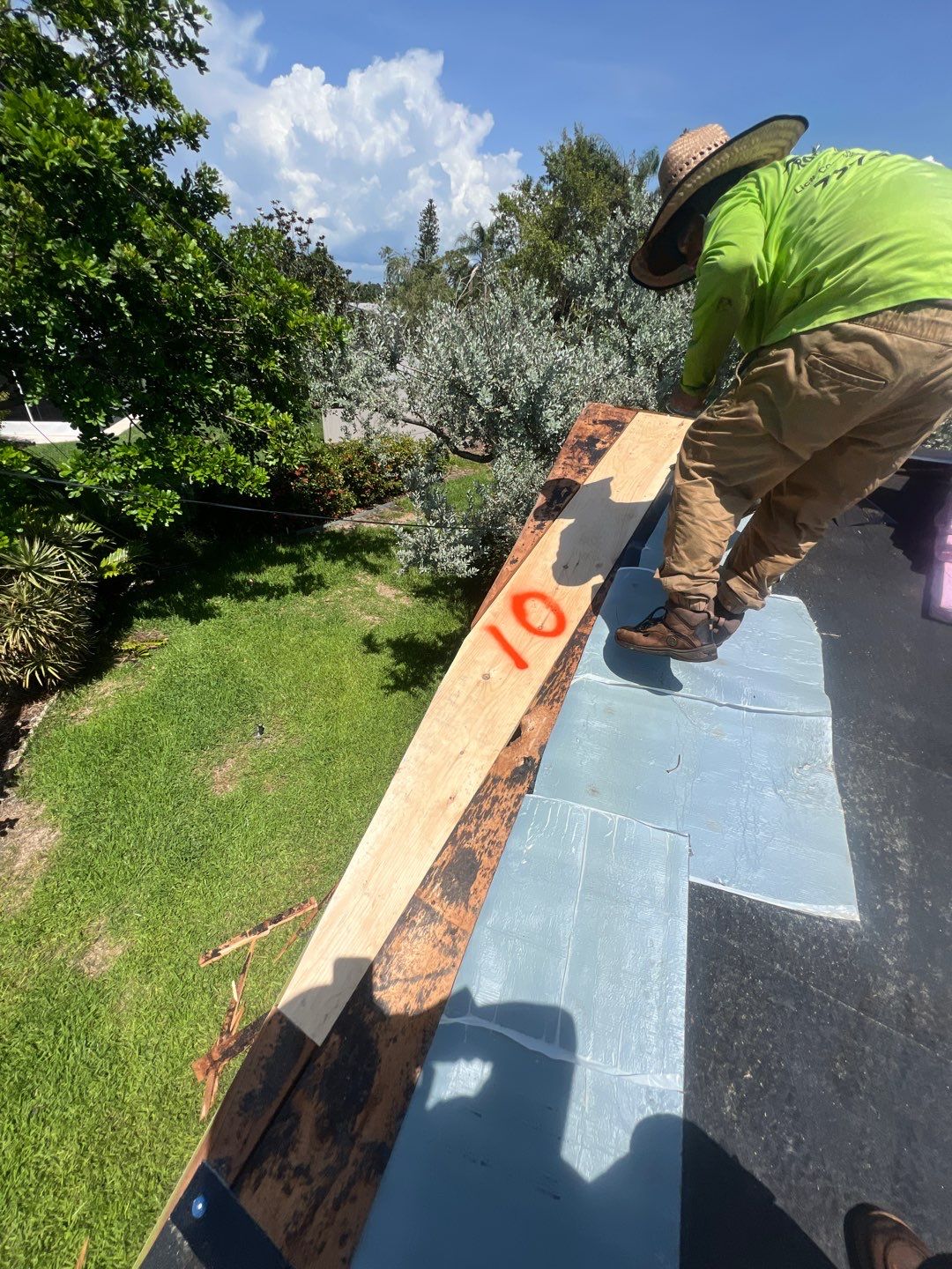 Project in St. Petersburg 33711 by Mitchell Roofing Company LLC 