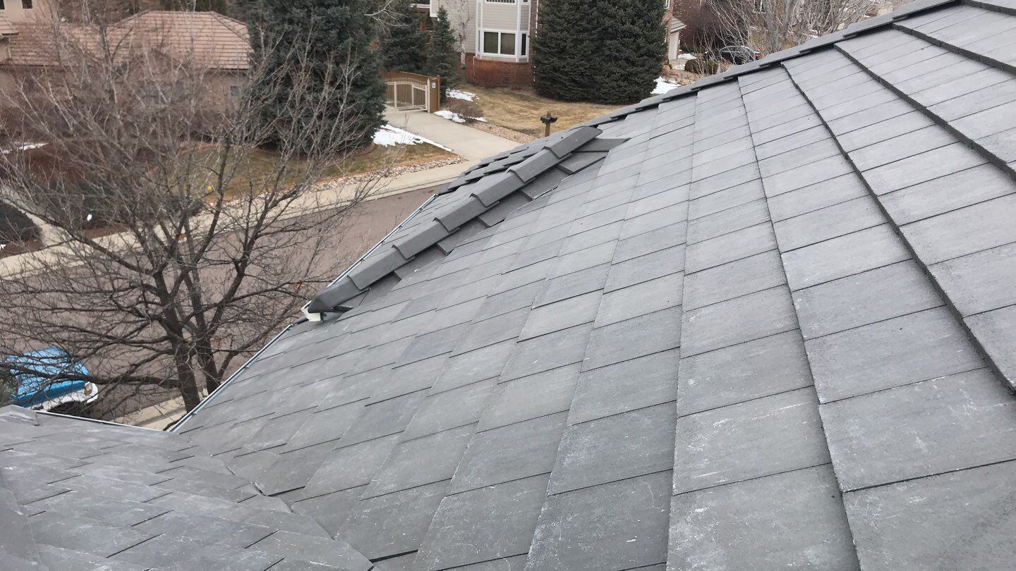 Residential Roofing Installation using Boral Saxony Slate - Black Canyon  by A to Z Roofing